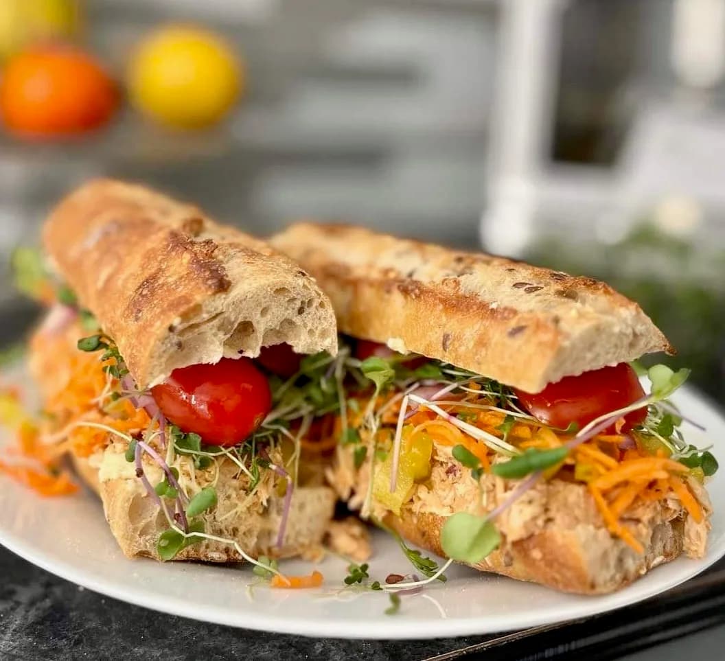 Picture for Sandwich de thon à l'hoummus