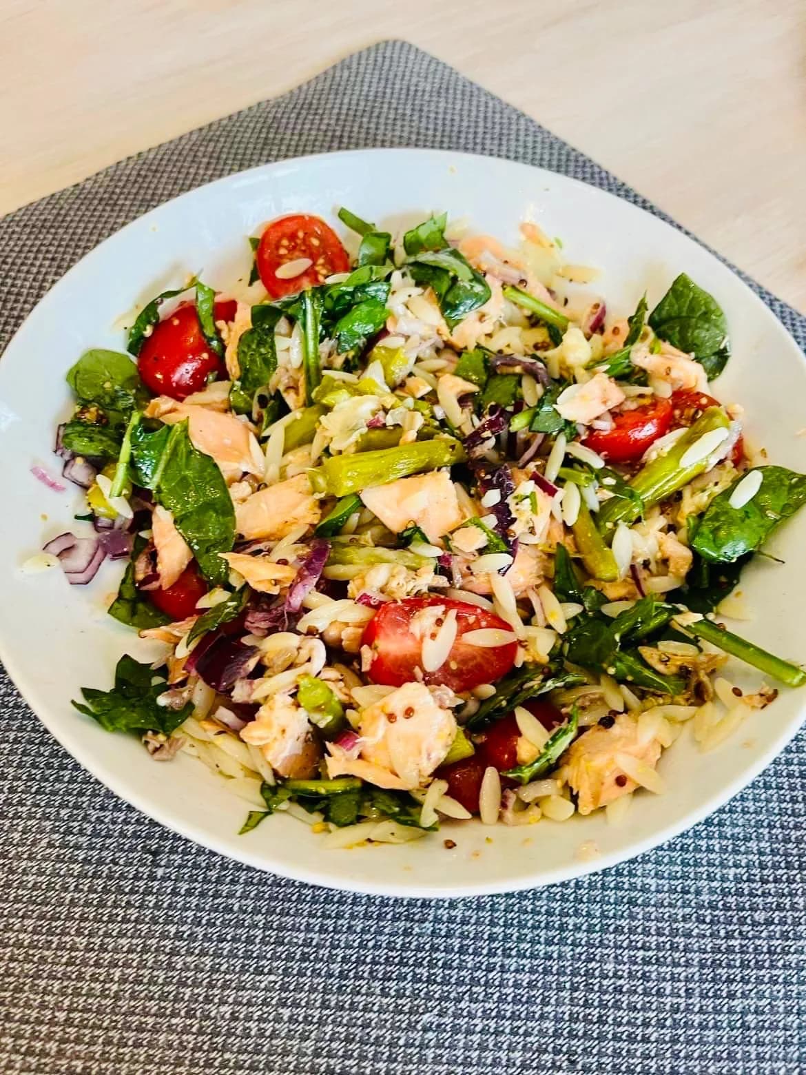 Picture for Salade d'orzo au saumon 