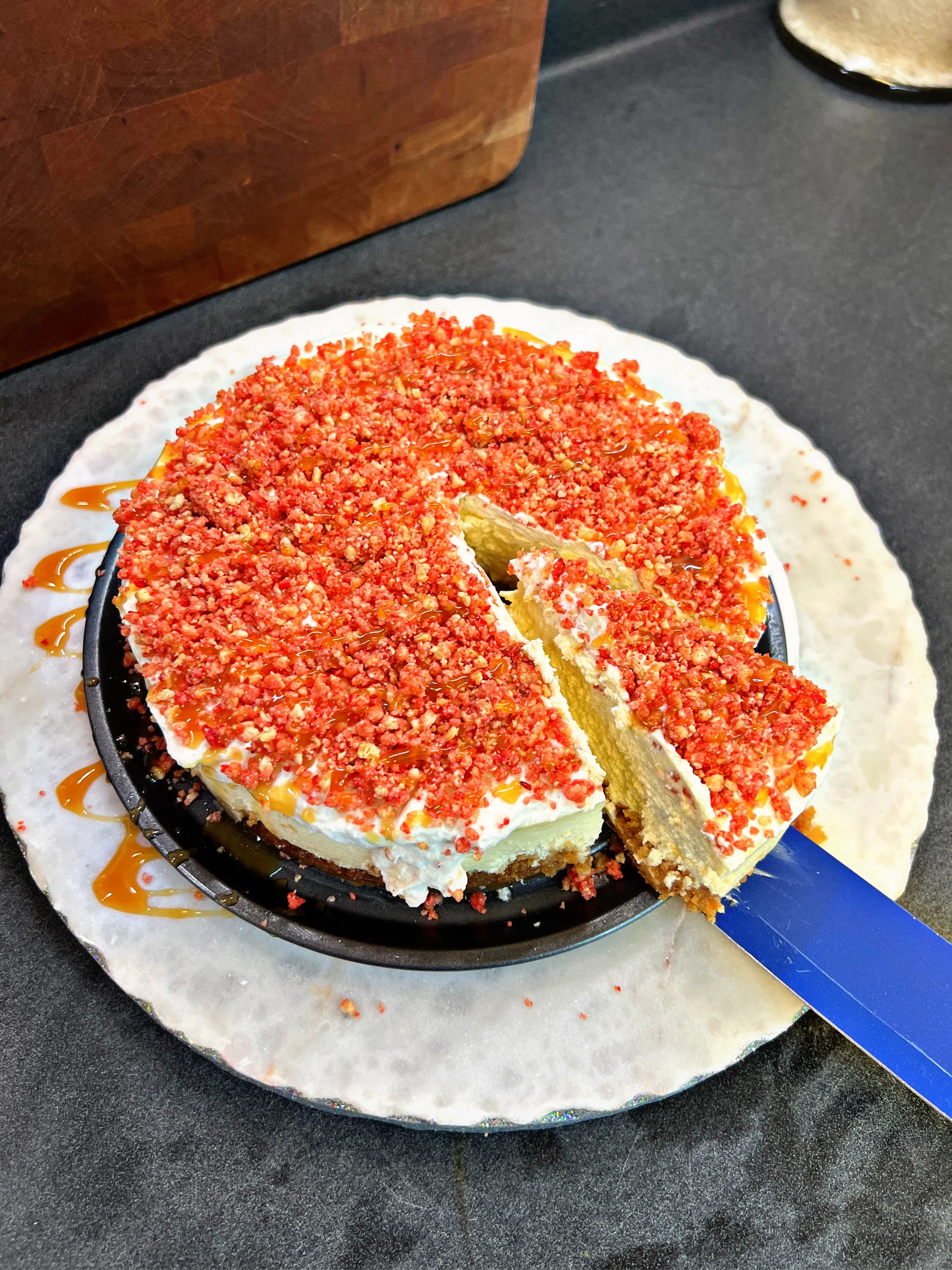 Picture of Strawberry Crunch Cheesecake