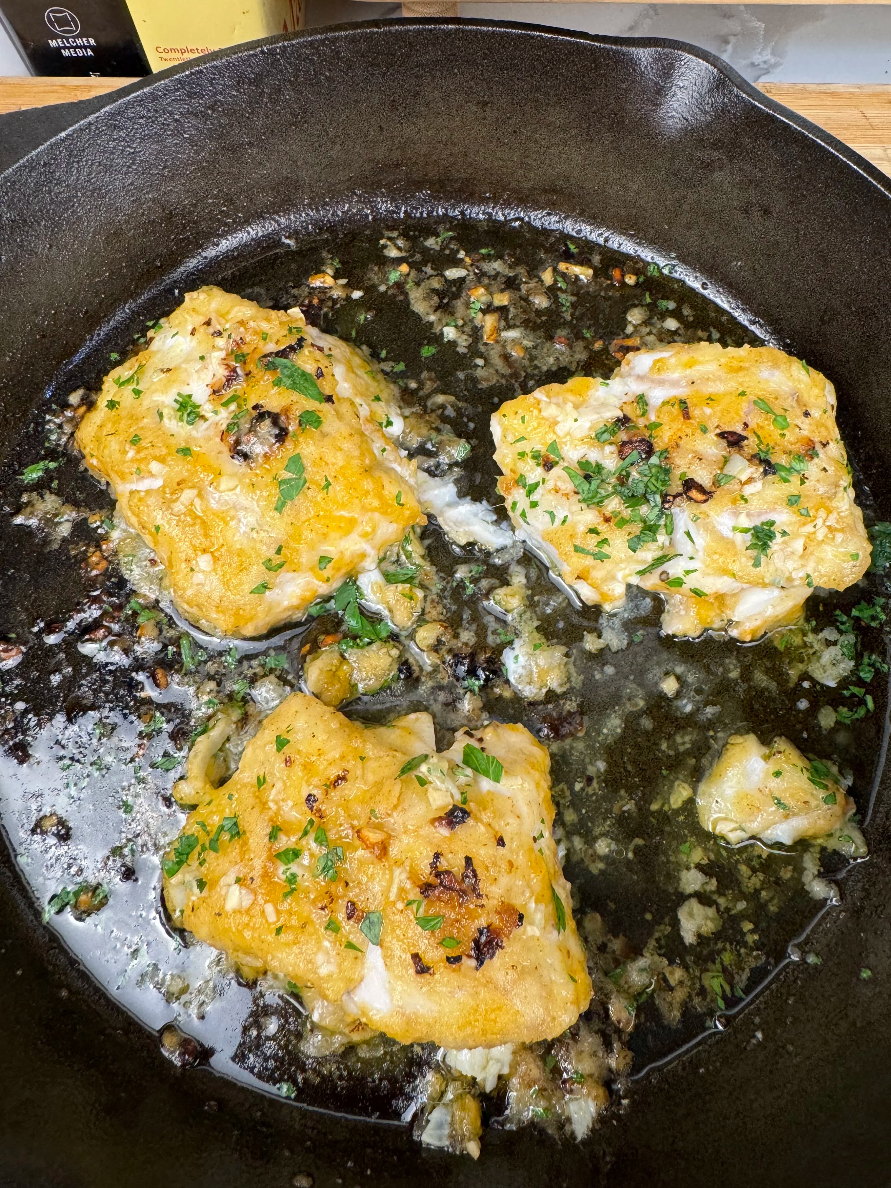 Picture for One-Pan Lemon Garlic Baked Cod 