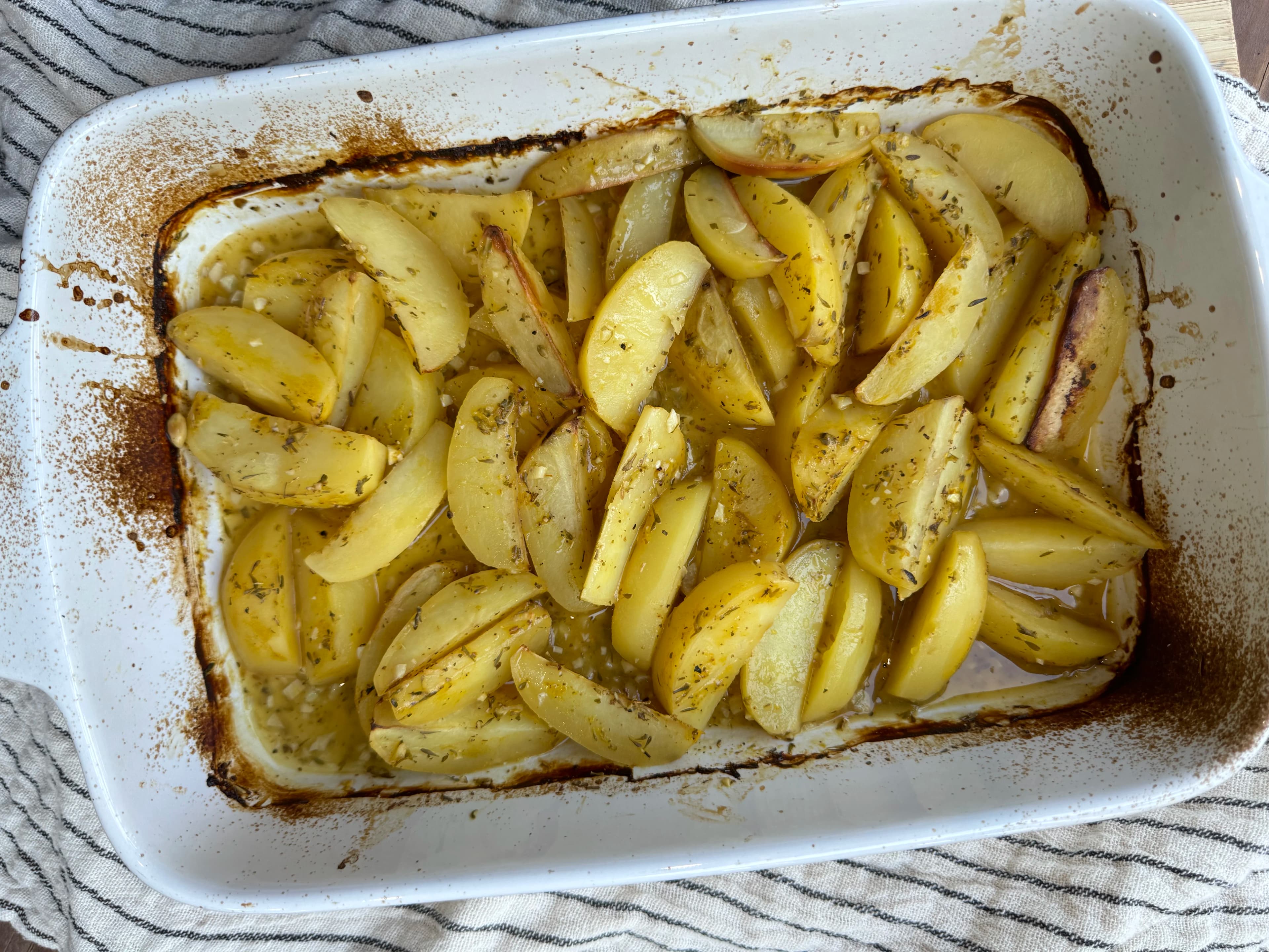 Picture for Greek Lemon Potatoes 