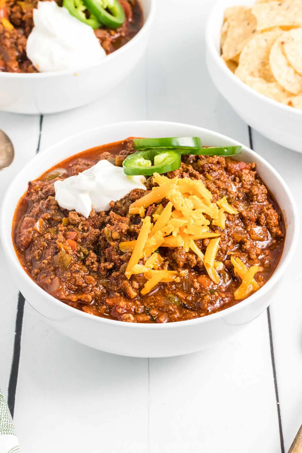 Picture for 🍲🔥 Savour No Bean Chili: A Hearty Recipe, White Chicken, and Irresistible Seasoning! 🥄👌