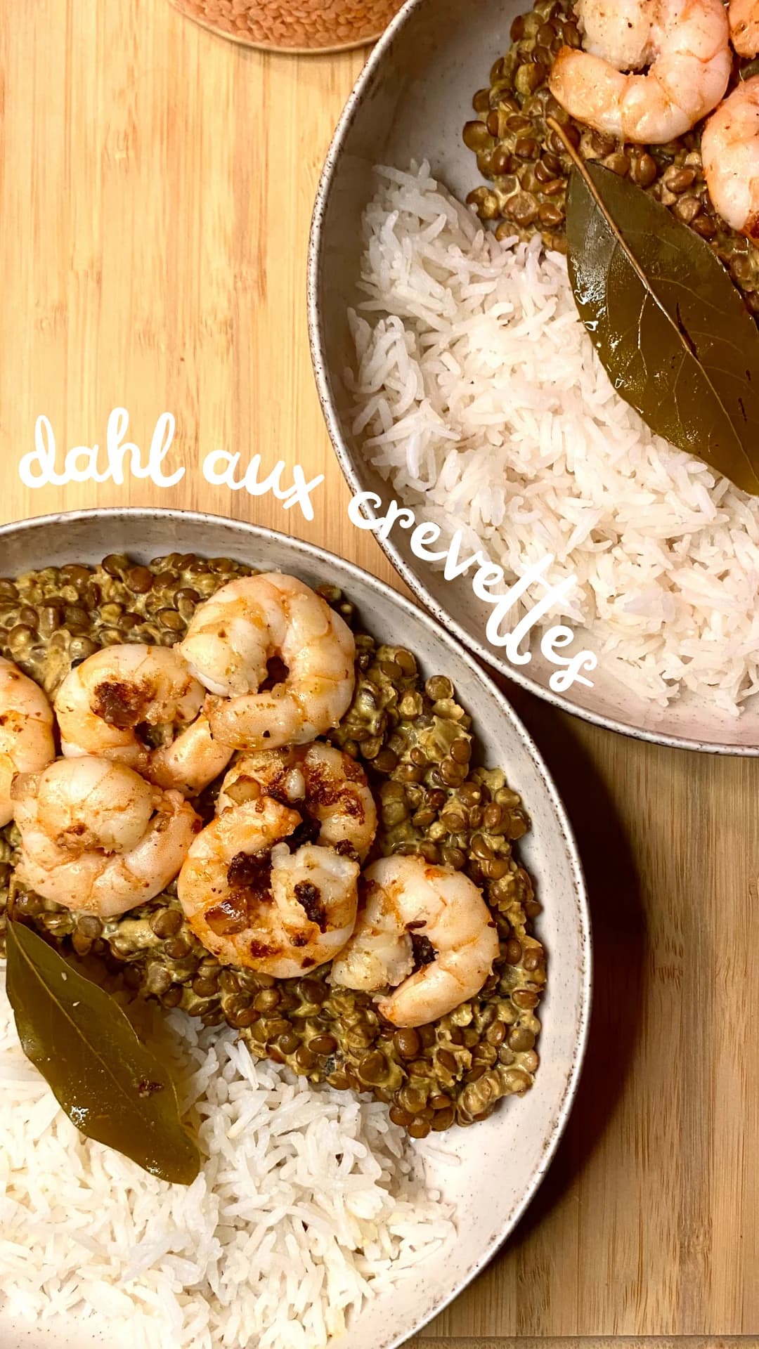 Picture for Dahl aux crevettes