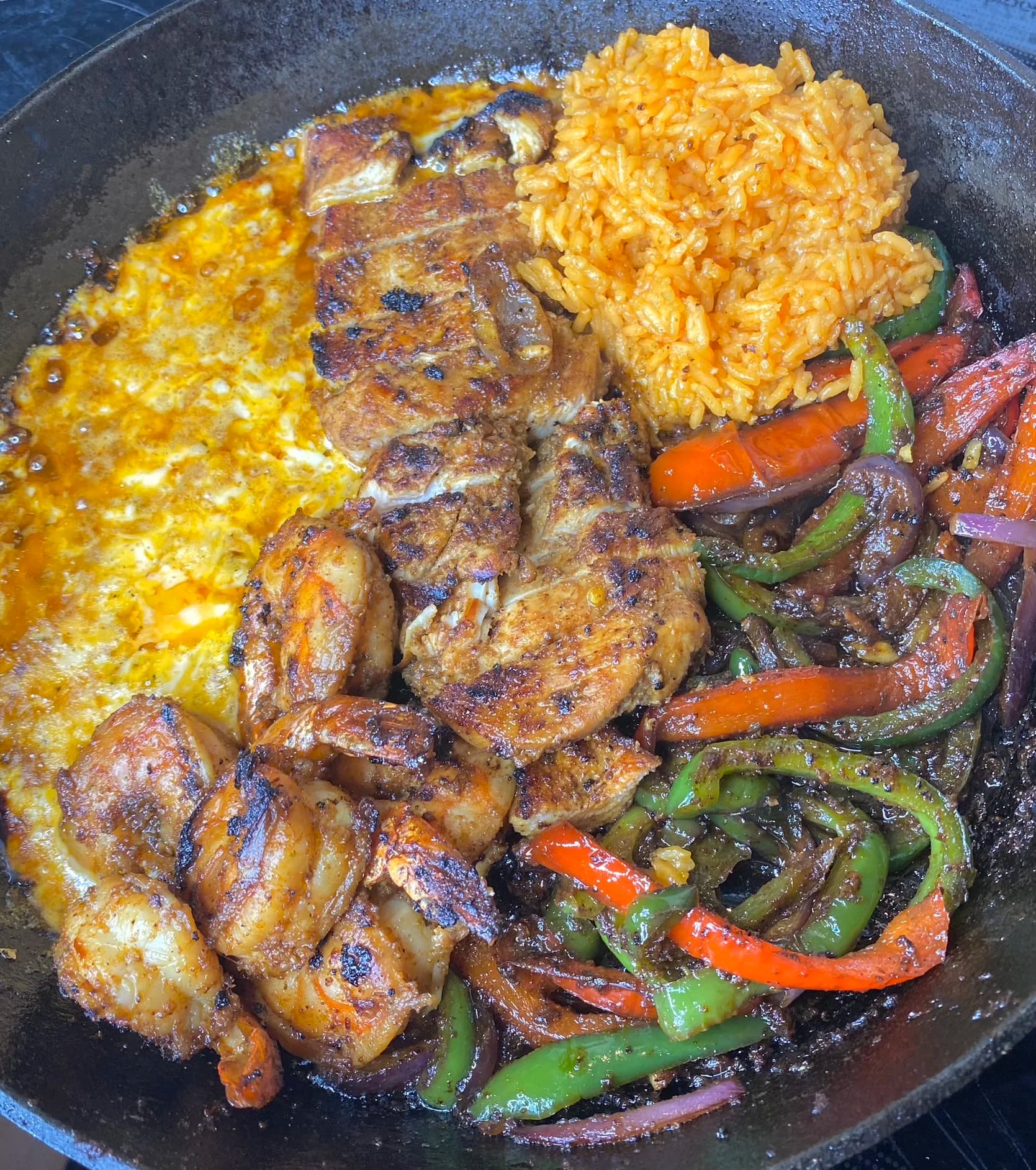 Picture for Shrimp & Chicken Fajita Skillet 