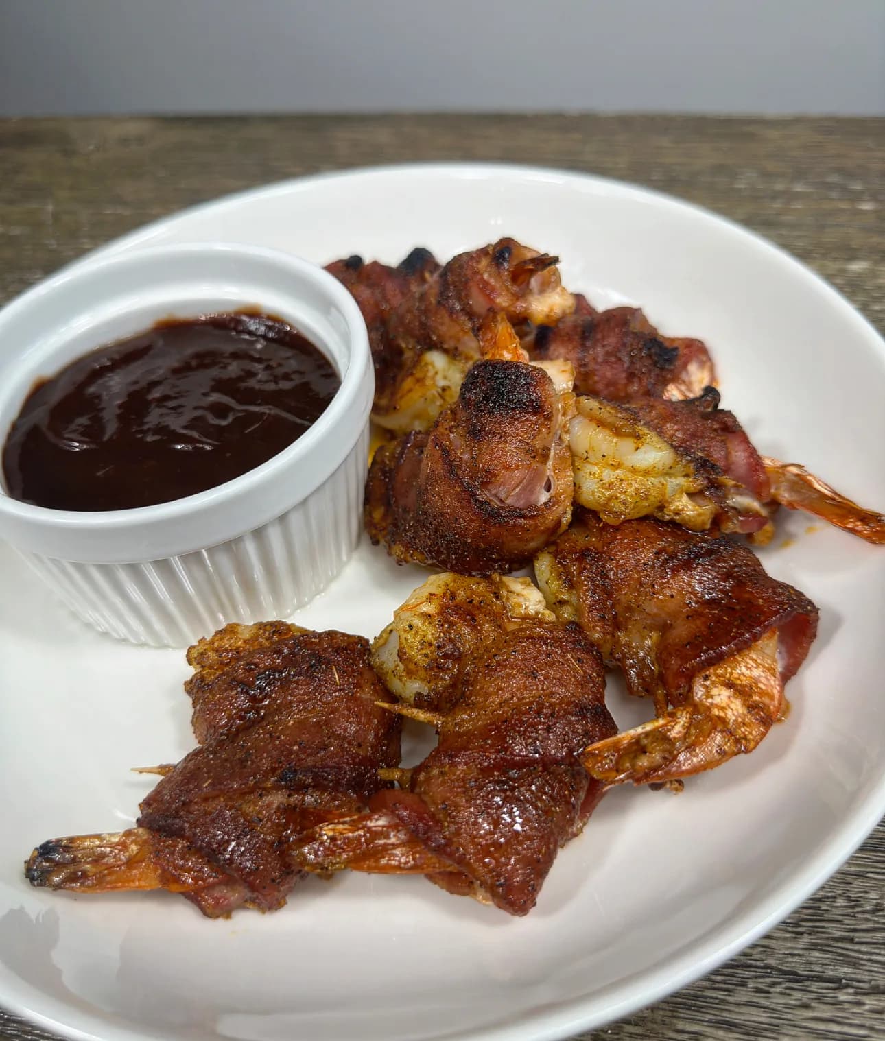 Picture of Candied Bacon Wrapped Colossal Shrimp
