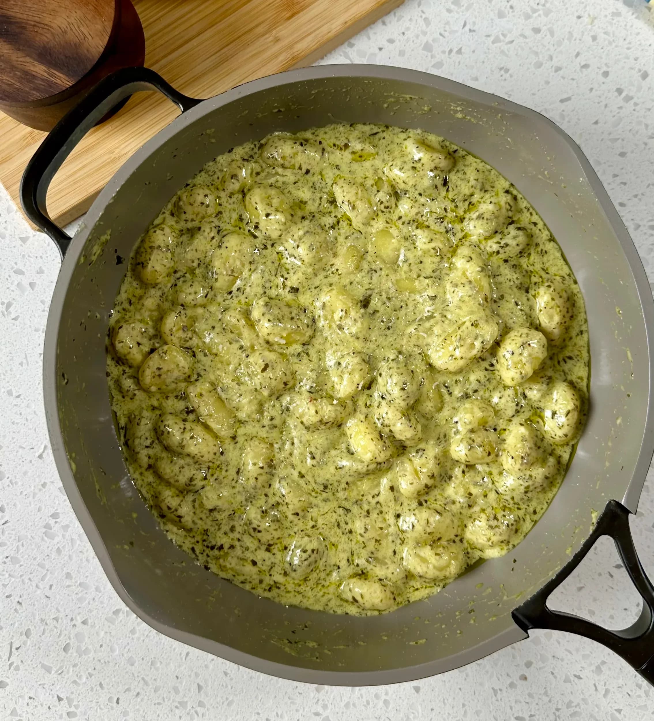 Picture for Creamy Pesto Gnocchi