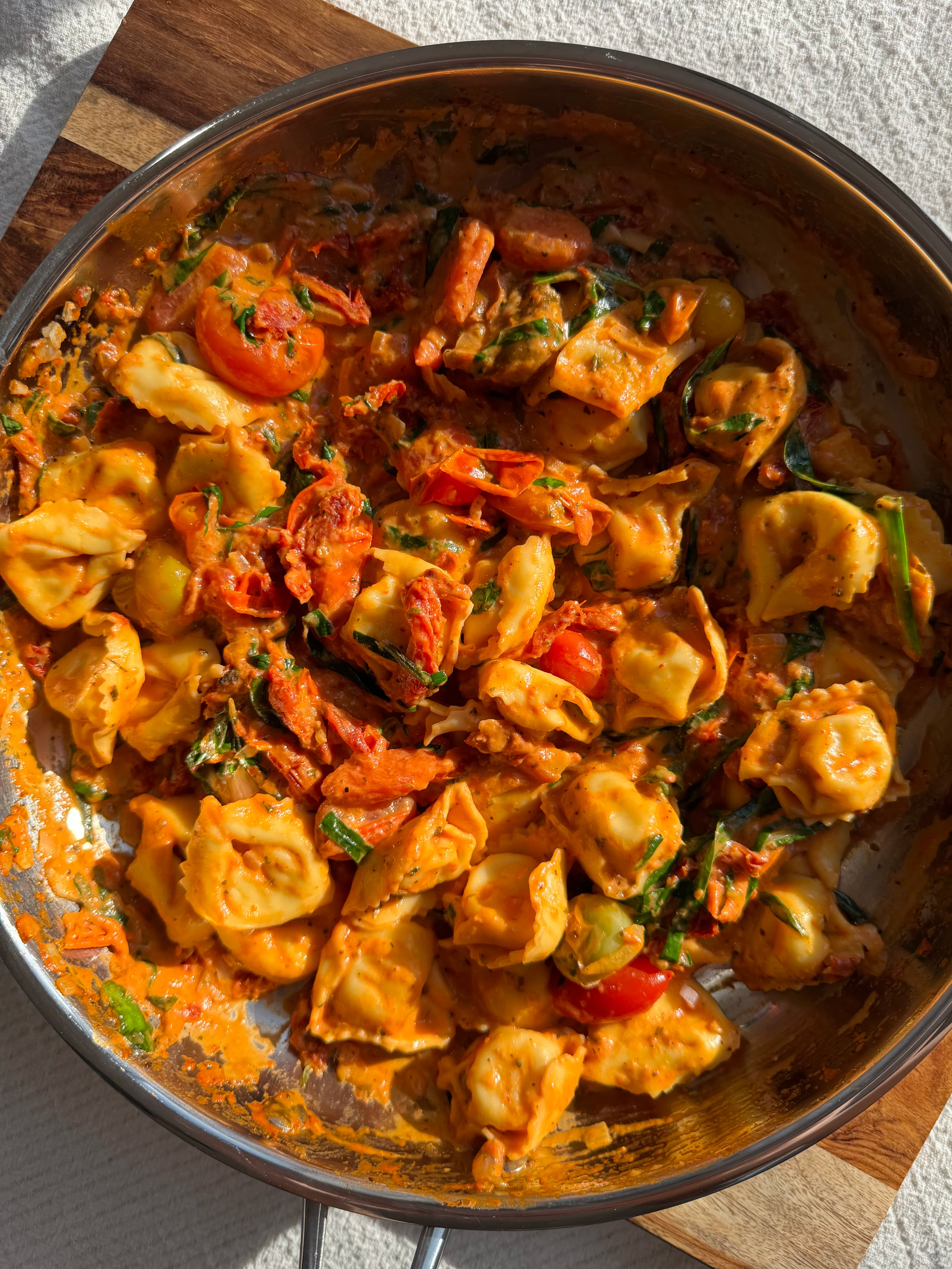 Picture for Creamy Spinach & Sun-Dried Tomato Pasta