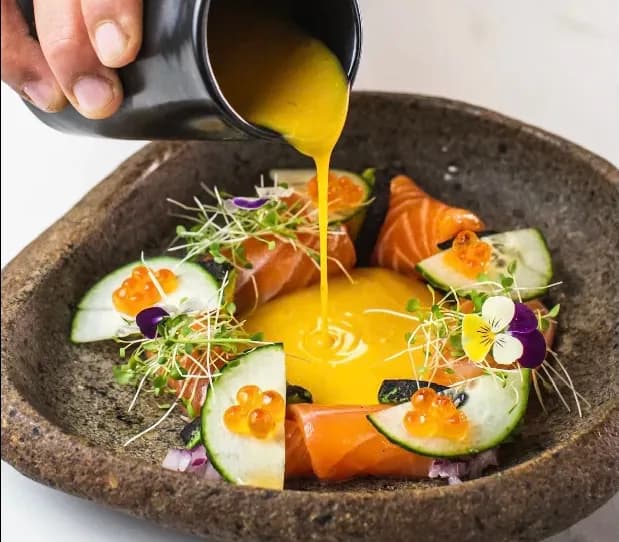 Picture for Tiradito de salmon  [Salmon Tiradito]
