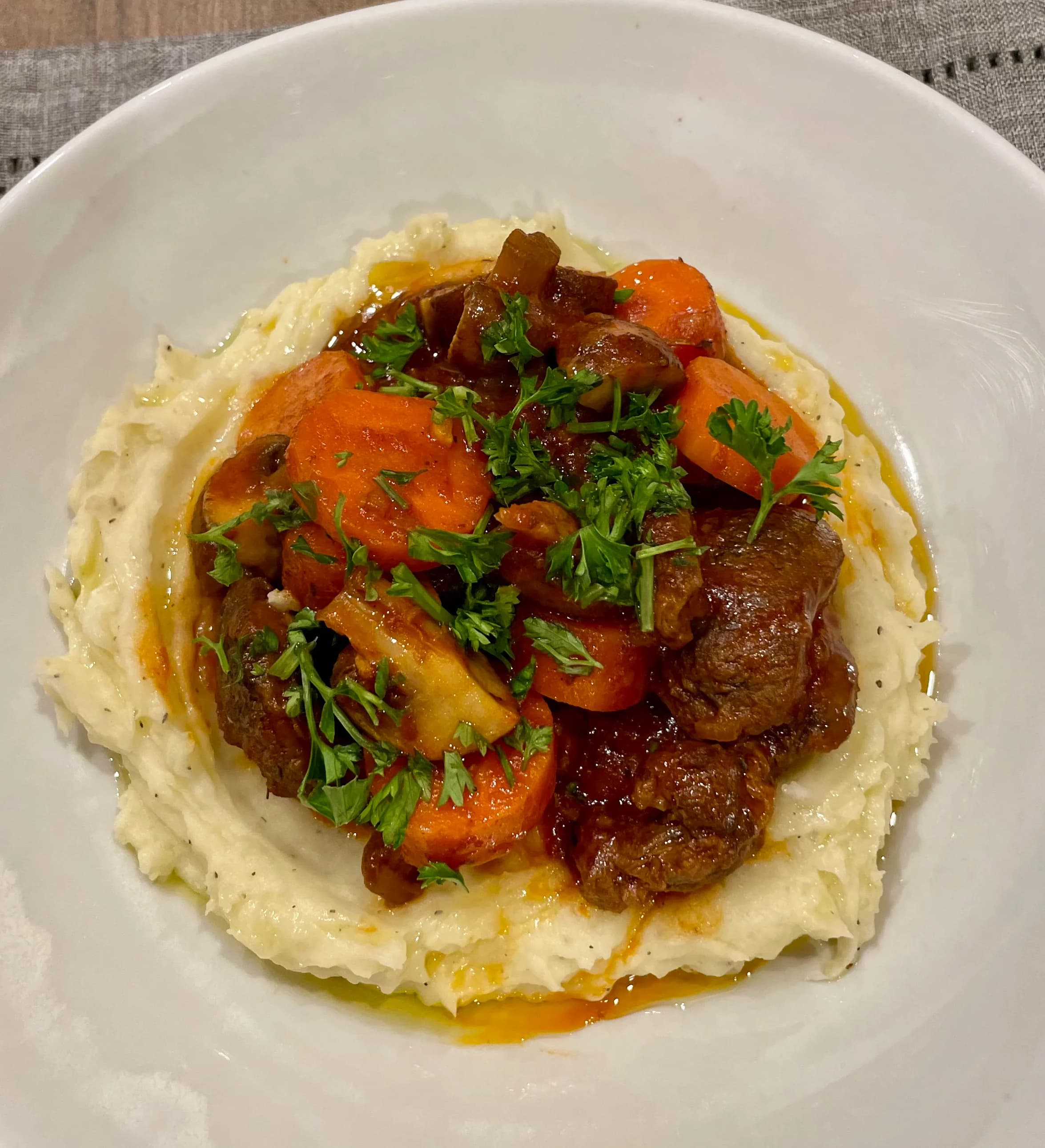 Picture for Braised Osso Bucco in Gochujang Tomato Sauce