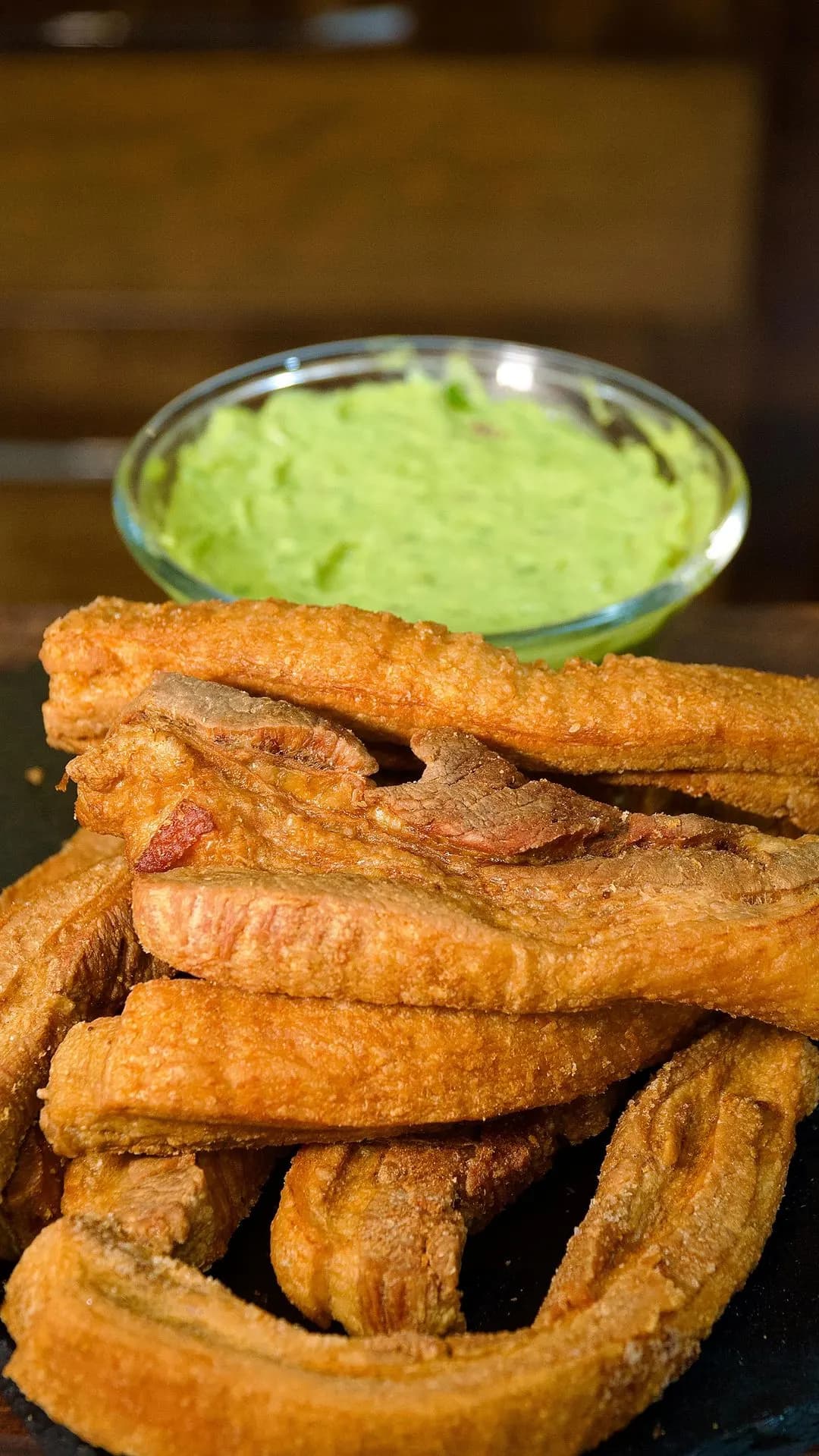 Picture for Chicharron & Creamy Guacamole 