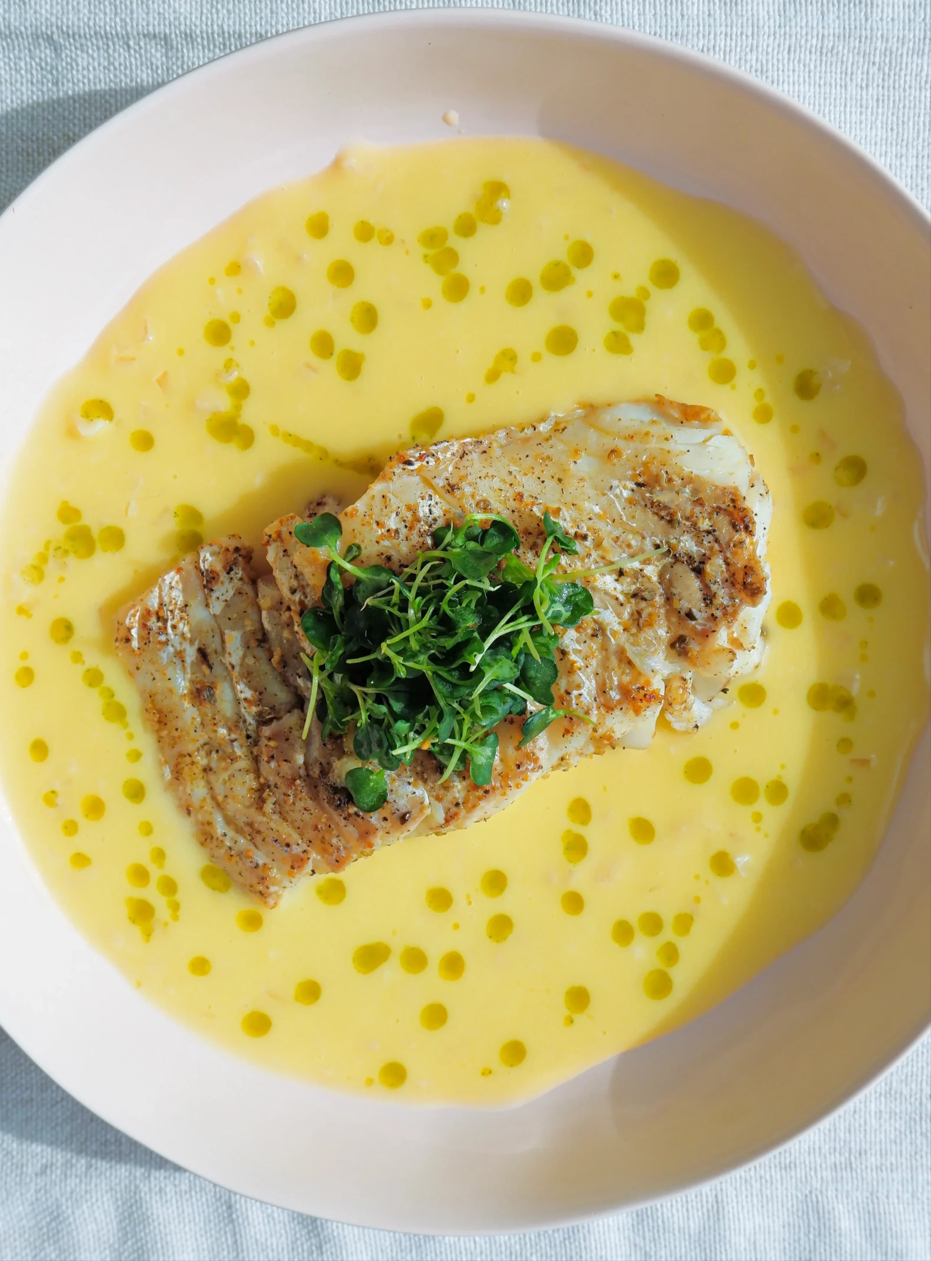 Picture for Cod and Beurre Blanc