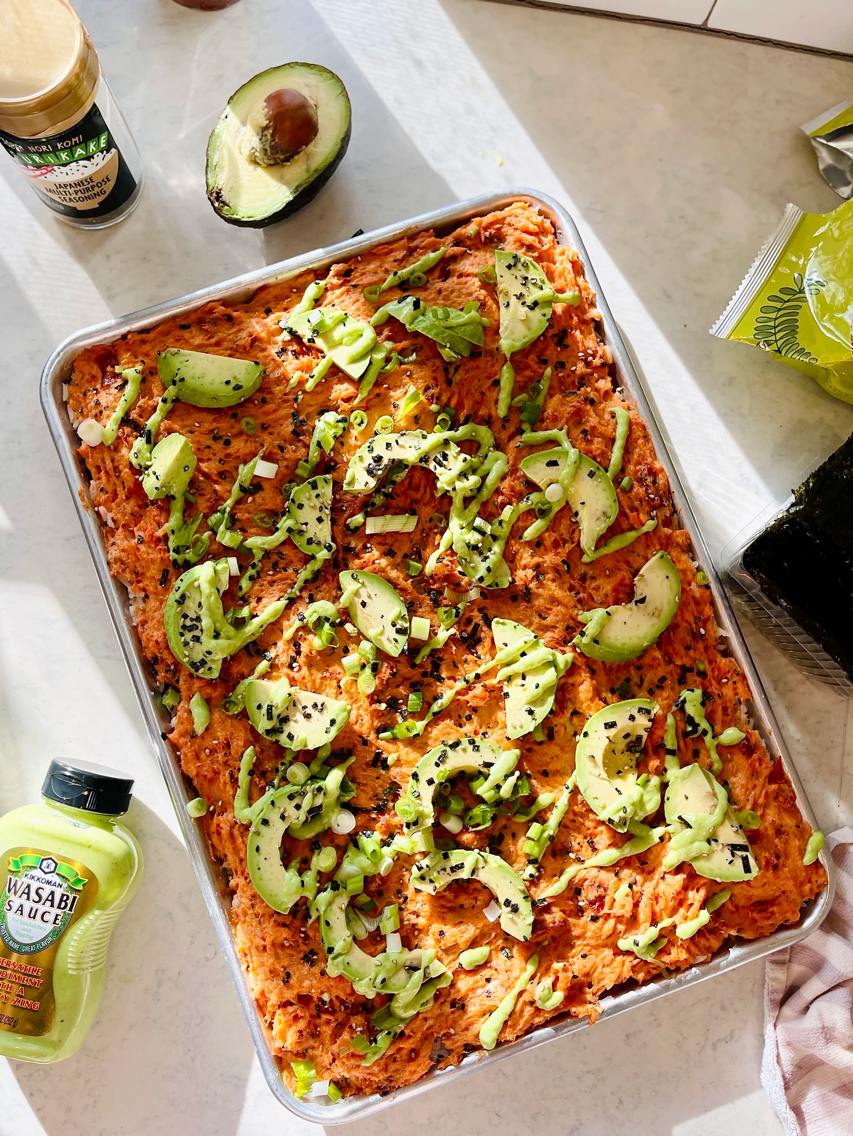 Picture for Smoked Salmon "Sushi" Bake