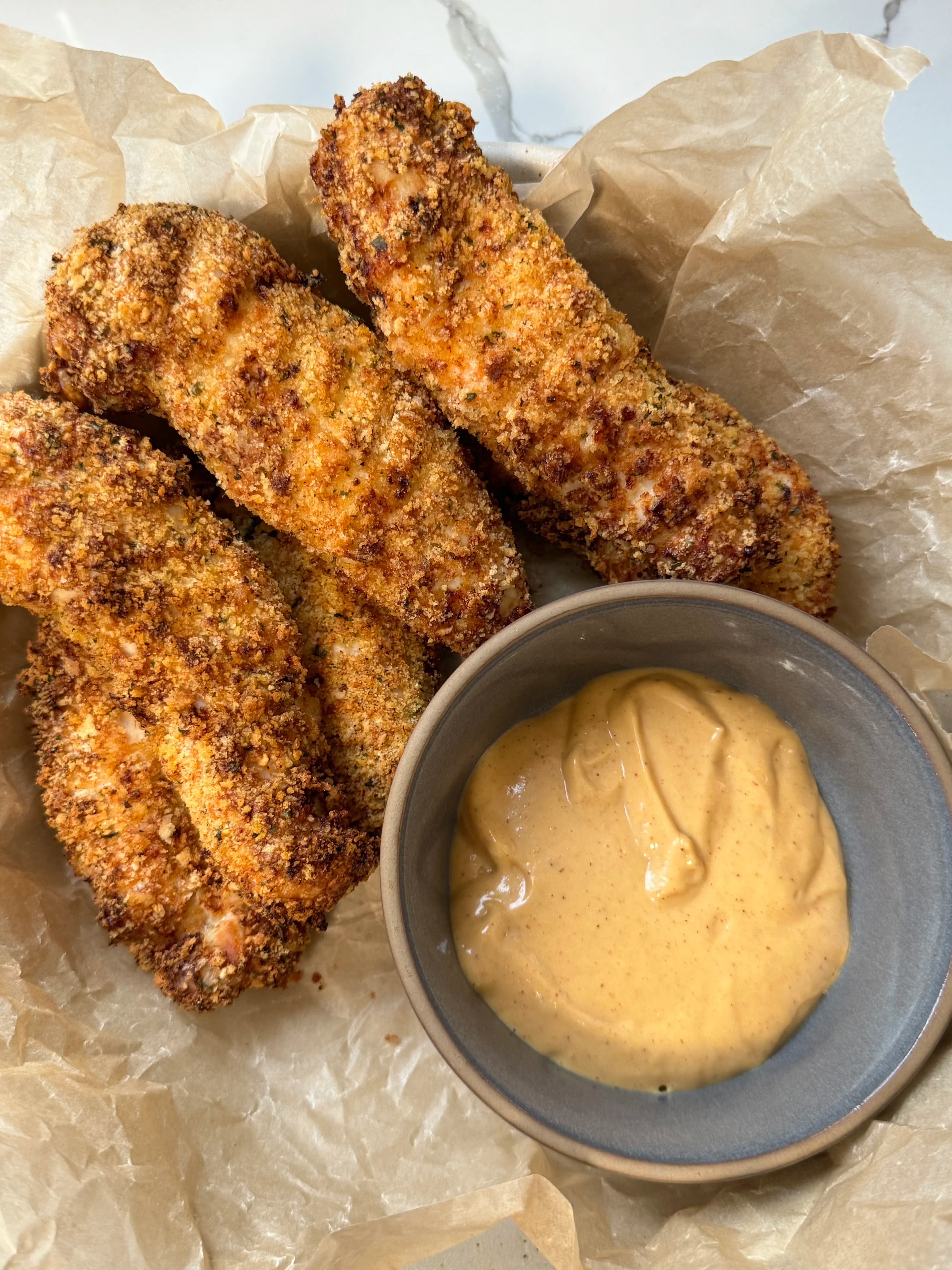 Picture for Copy-Cat Chick-fil-a Chicken Strips & Sauce
