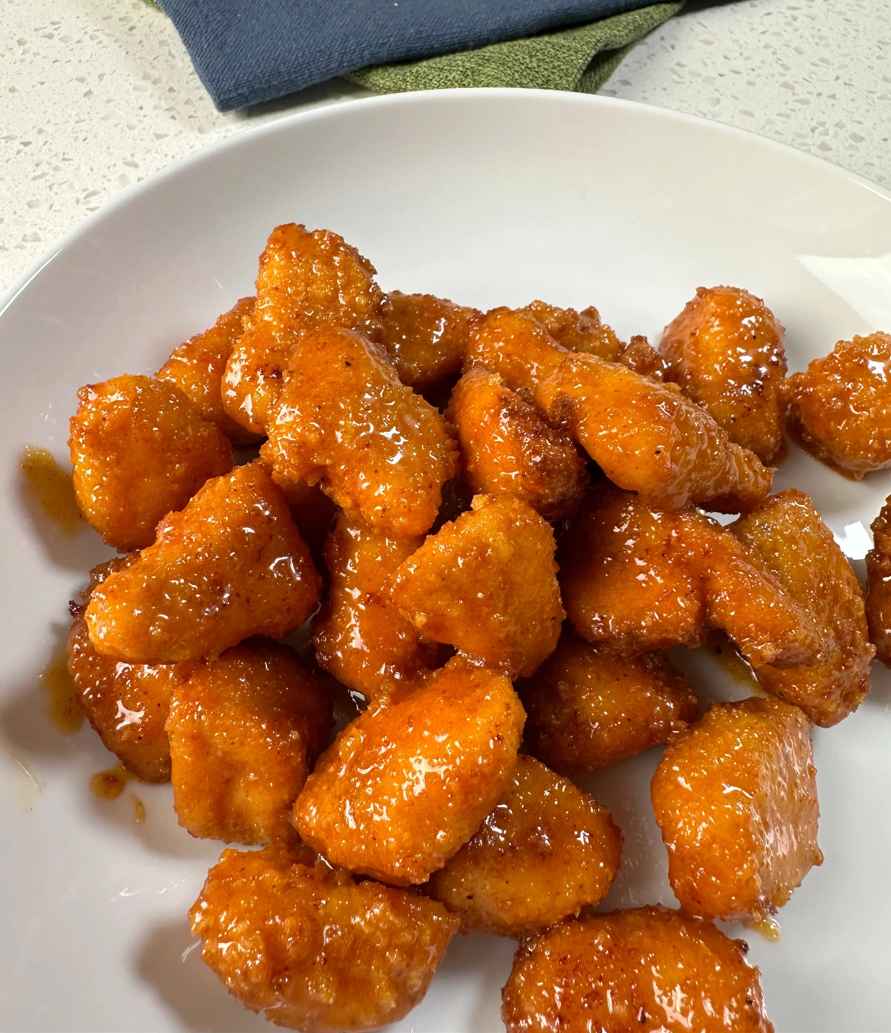 Picture for Nashville Hot Honey Chicken Bites (Air Fryer)