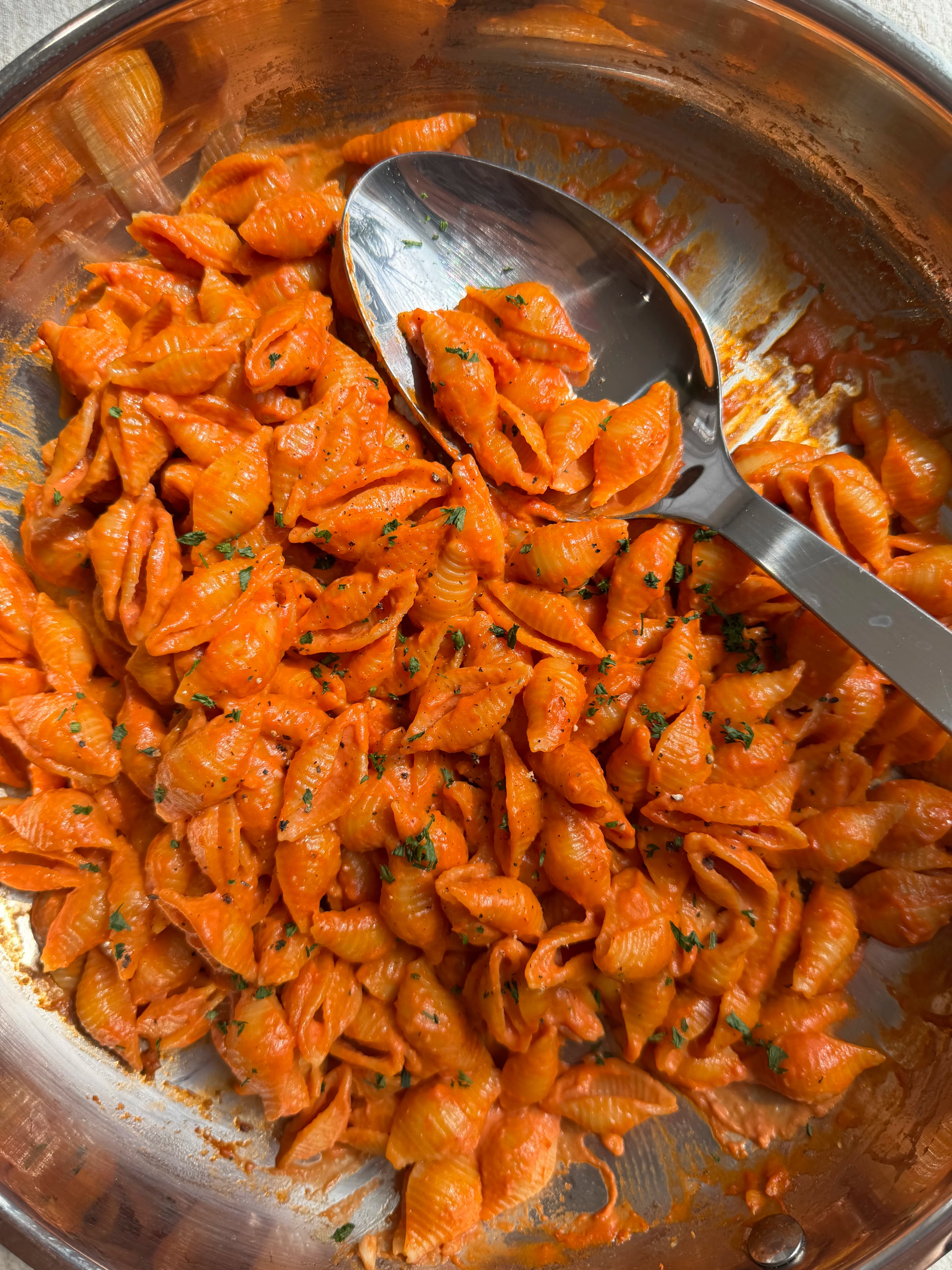 Picture for 1 Pan Creamy Tomato Pasta