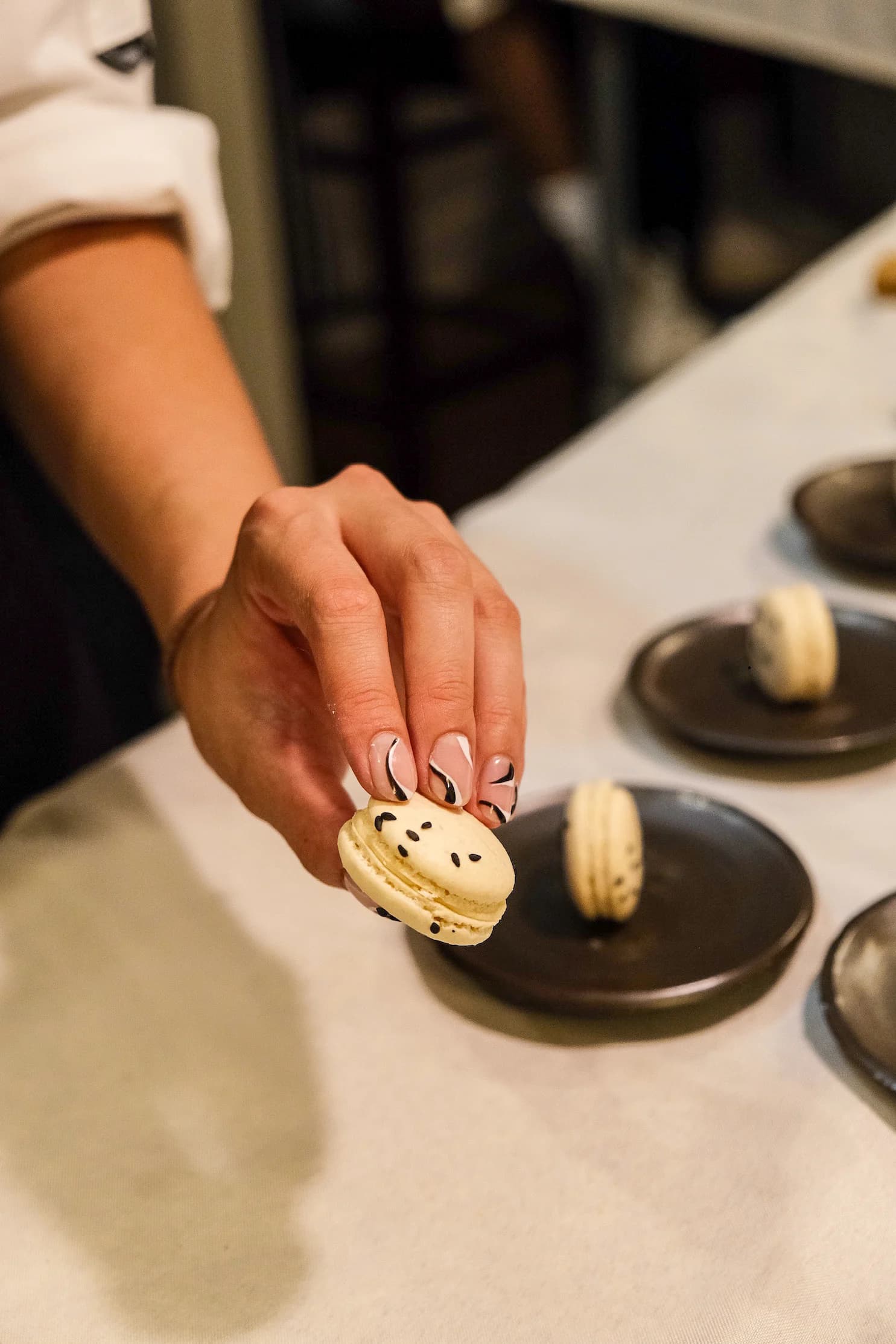 Picture for Miso Sesame Macaron