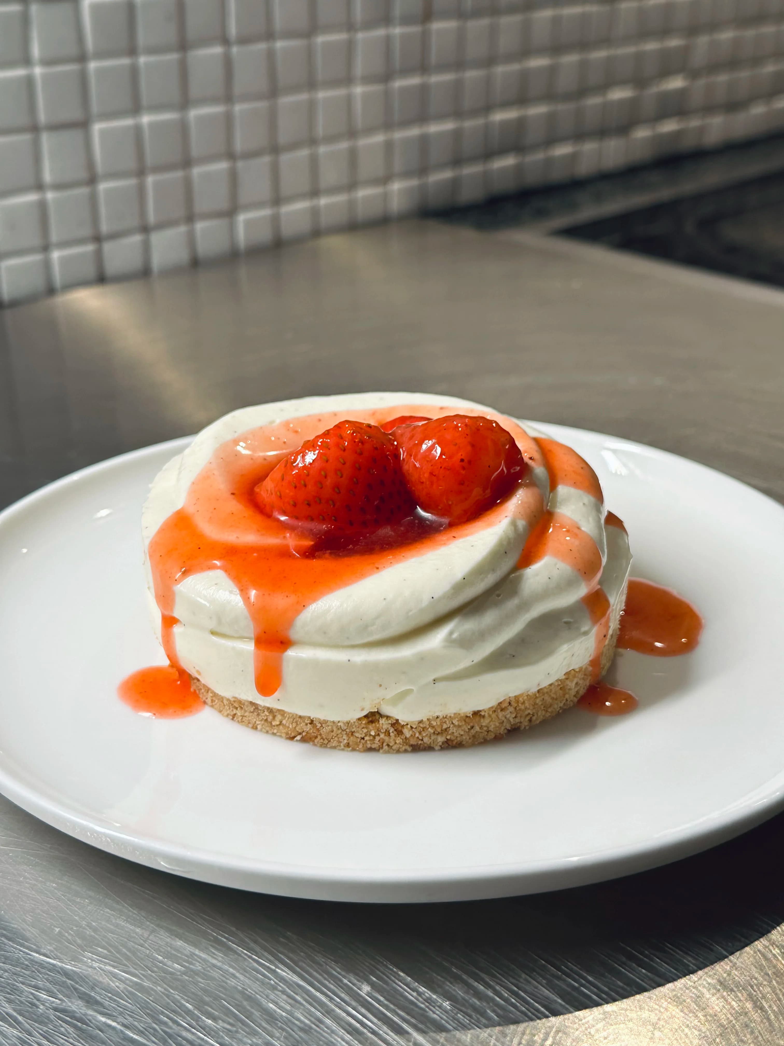 Picture for Strawberry Cheesecake (easy)