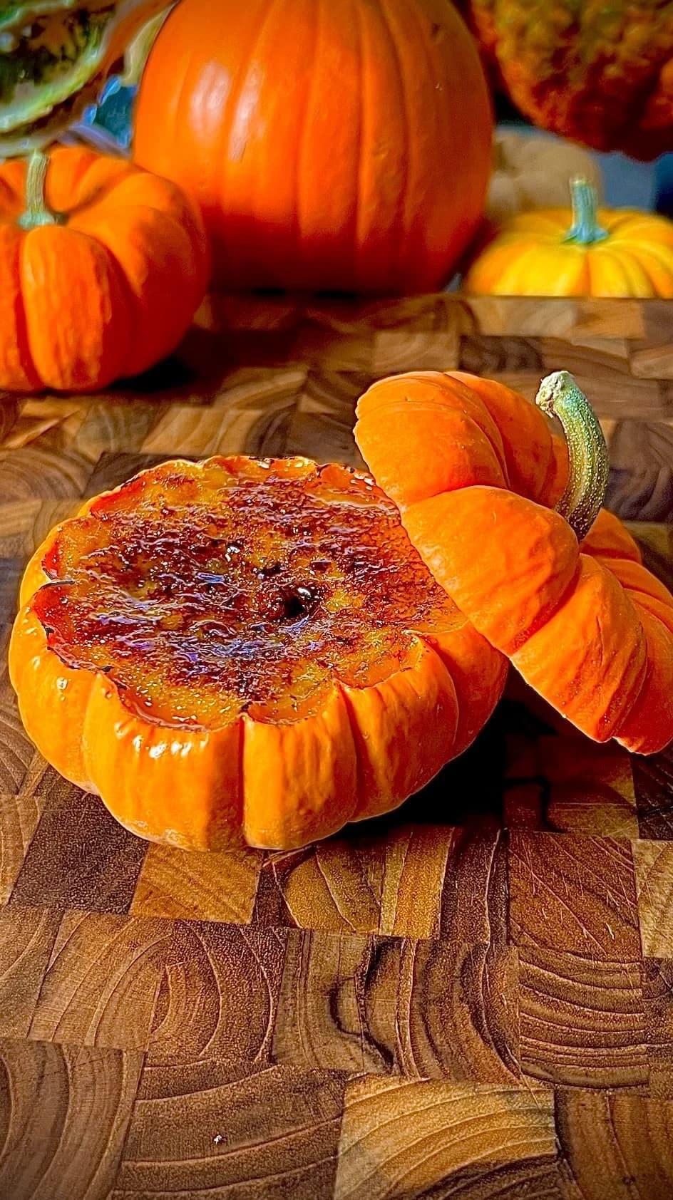 Picture for Mini-Pumpkin Crème Brûlée