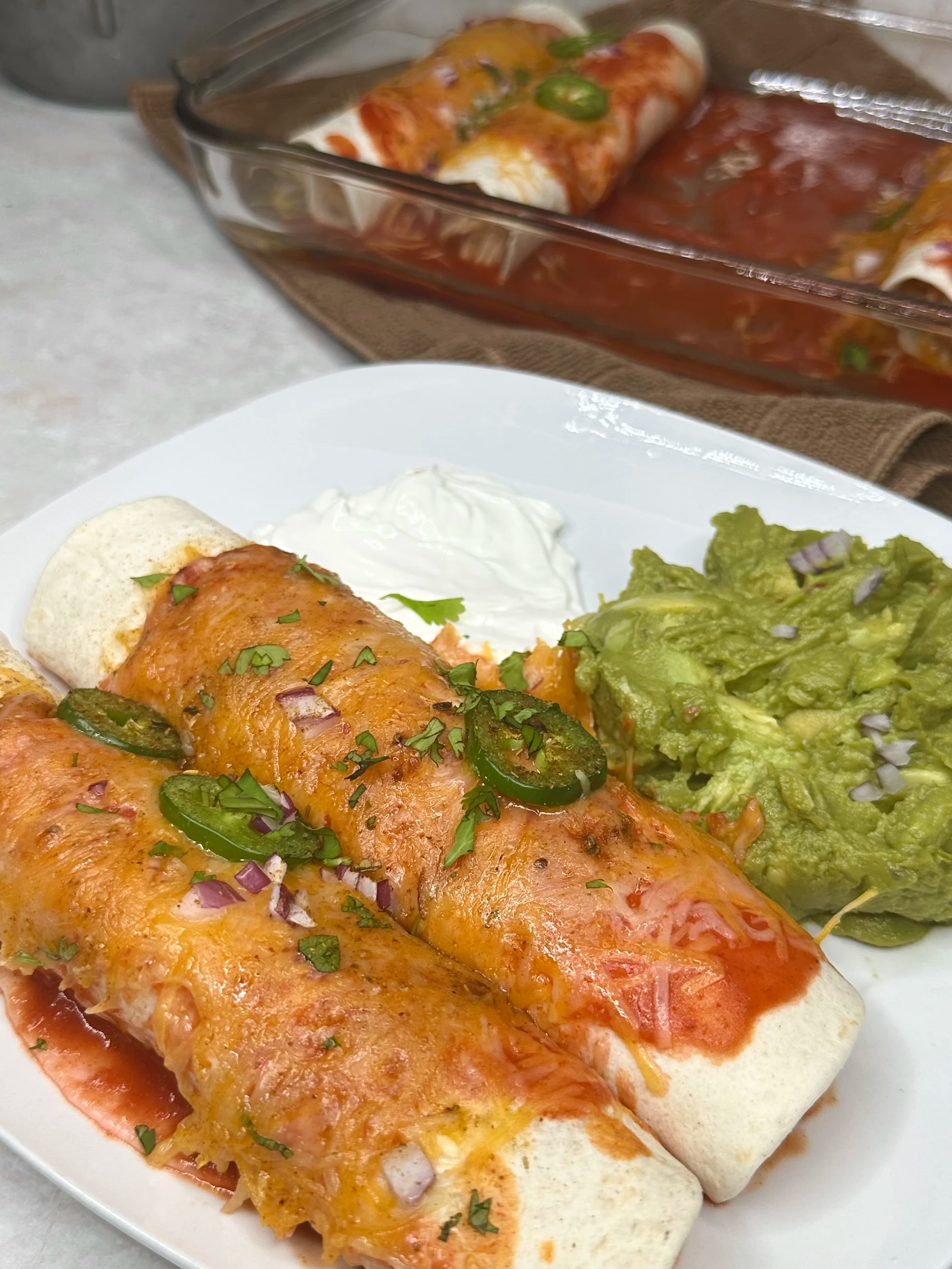 Picture for Cheesy Chicken Enchiladas 