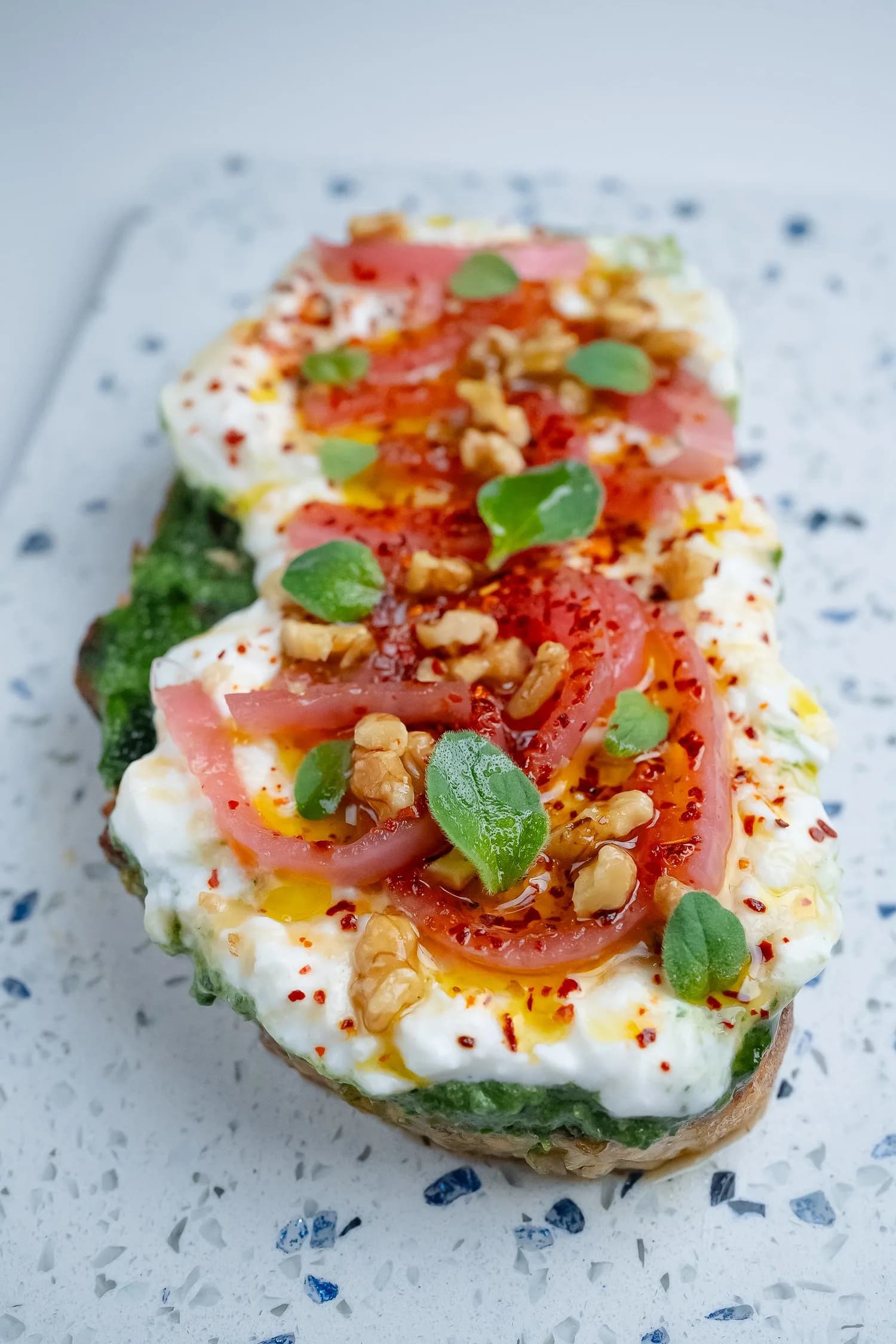 Picture for Artichoke Pesto & Burrata Toast