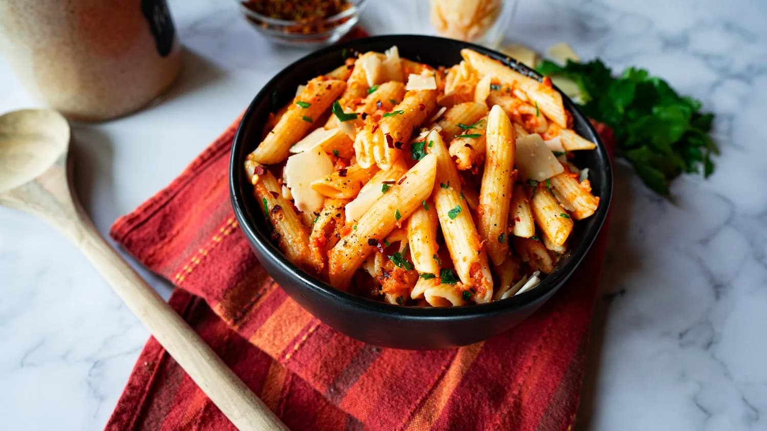Picture for Penne, Tomatoes, and Vodka- A Love Story