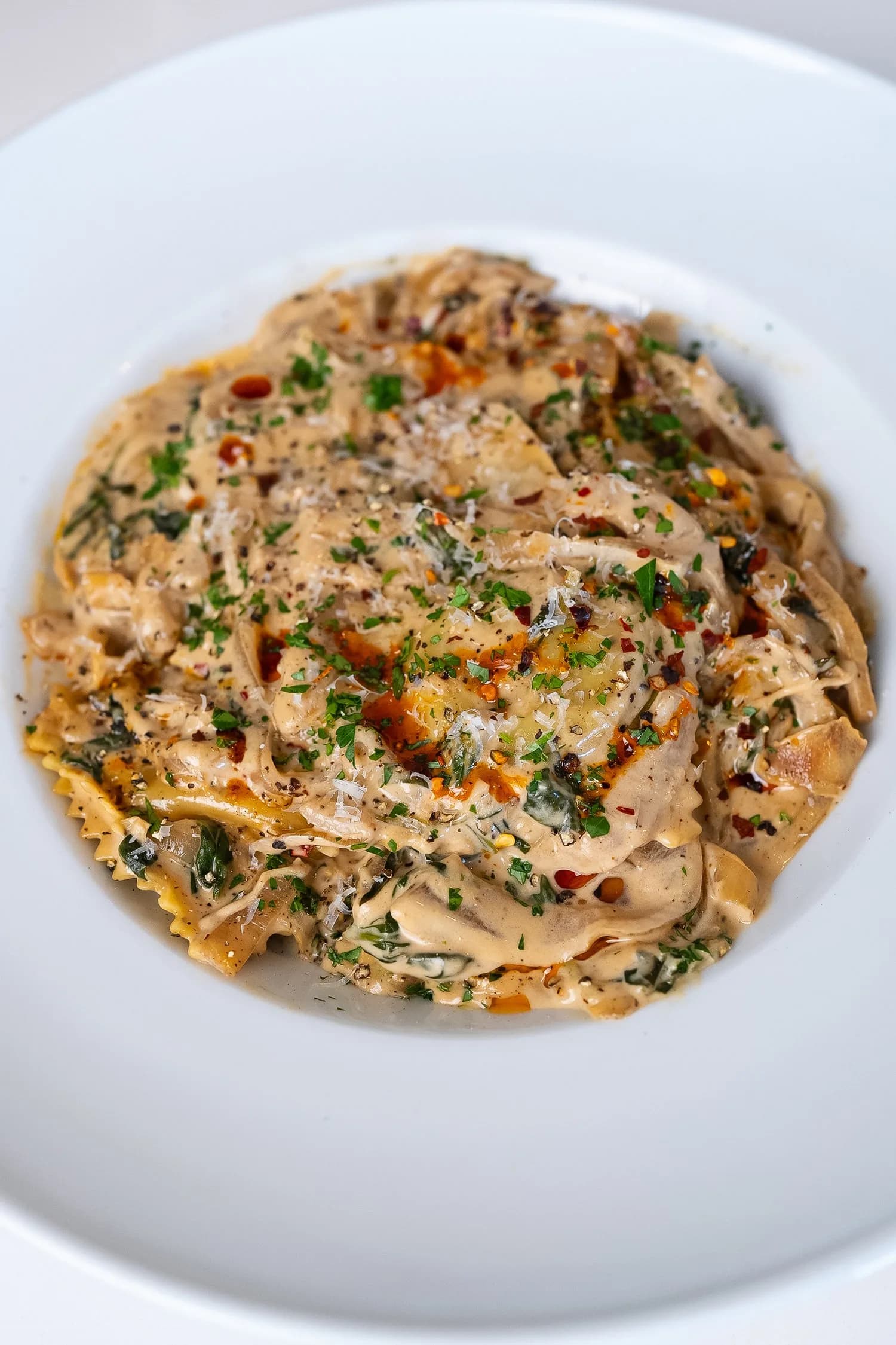 Picture for Ravioli with Caramelized Onion Sauce