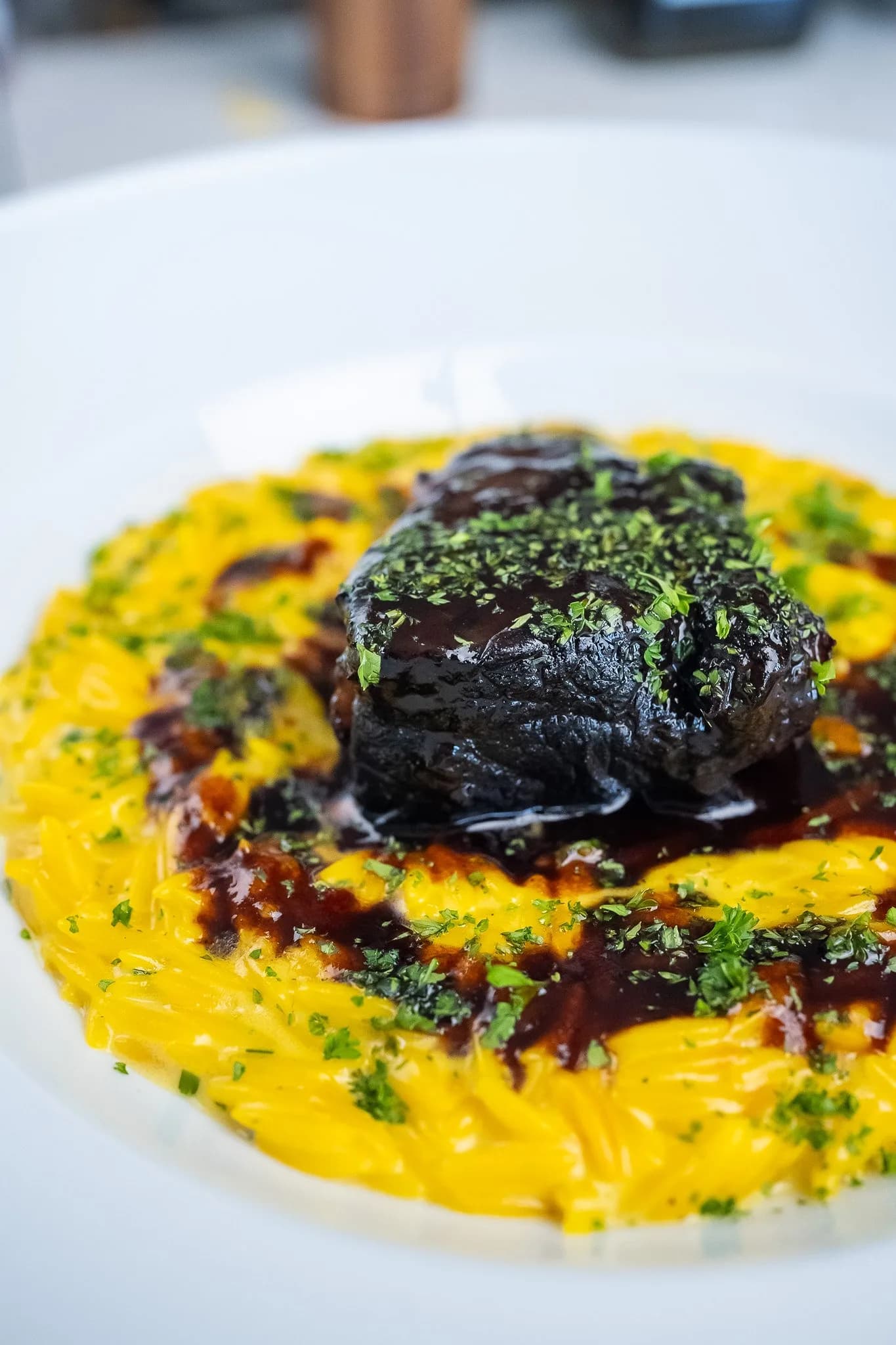 Picture for Slow-Cooked Short Ribs & Saffron Orzo