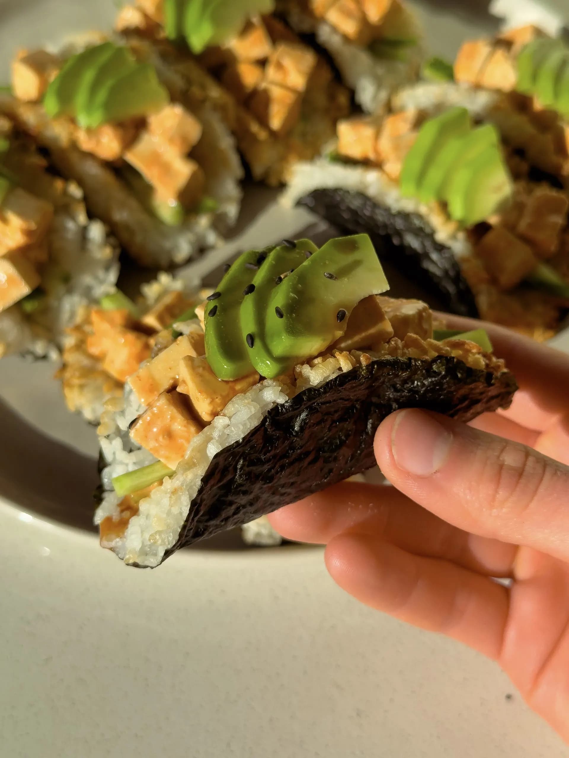 Picture for MY VIRAL SUSHI TACOS | vegan & gluten free!