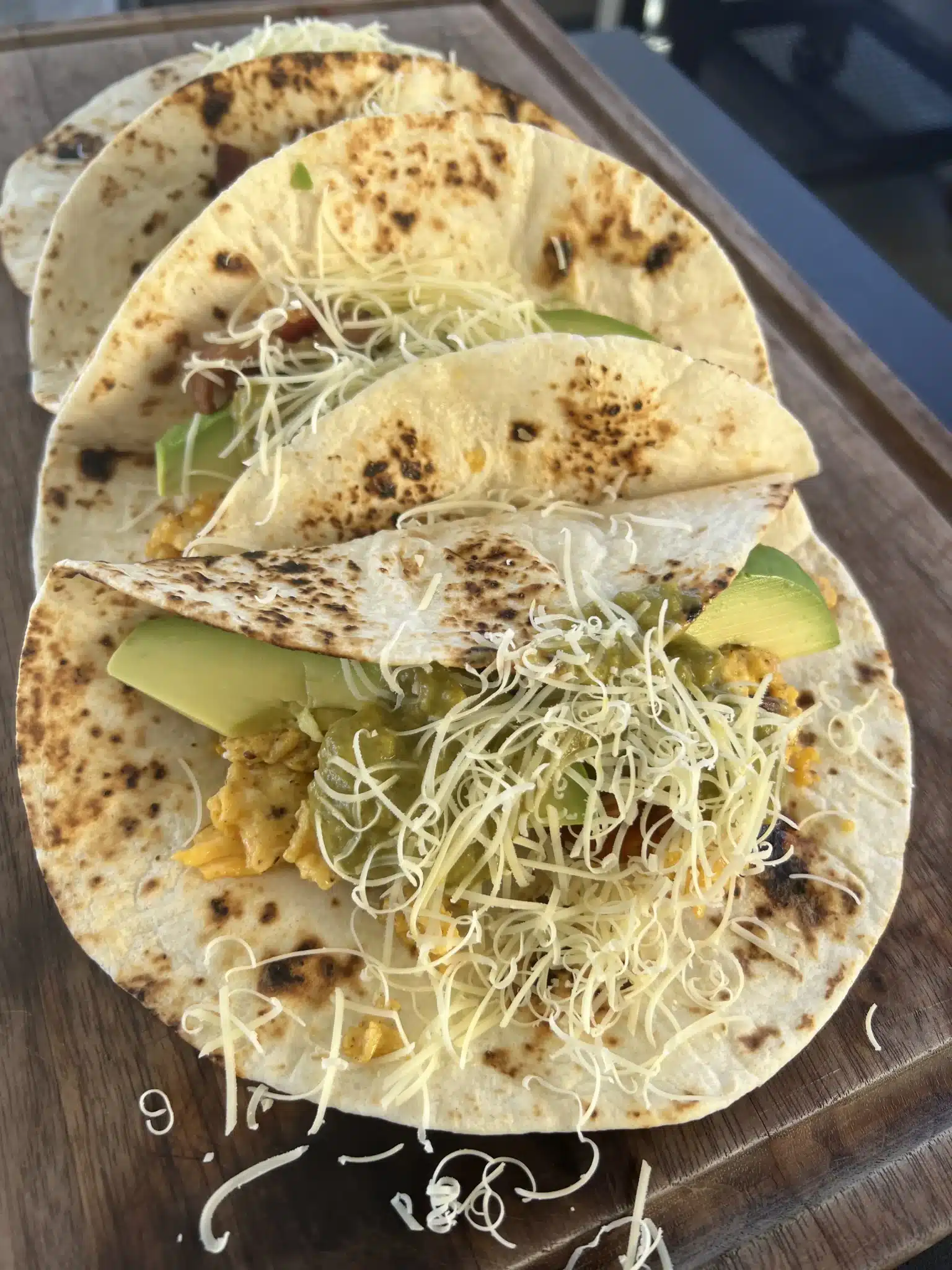 Picture for Breakfast Tacos with Creamy Jalapeño Salsa