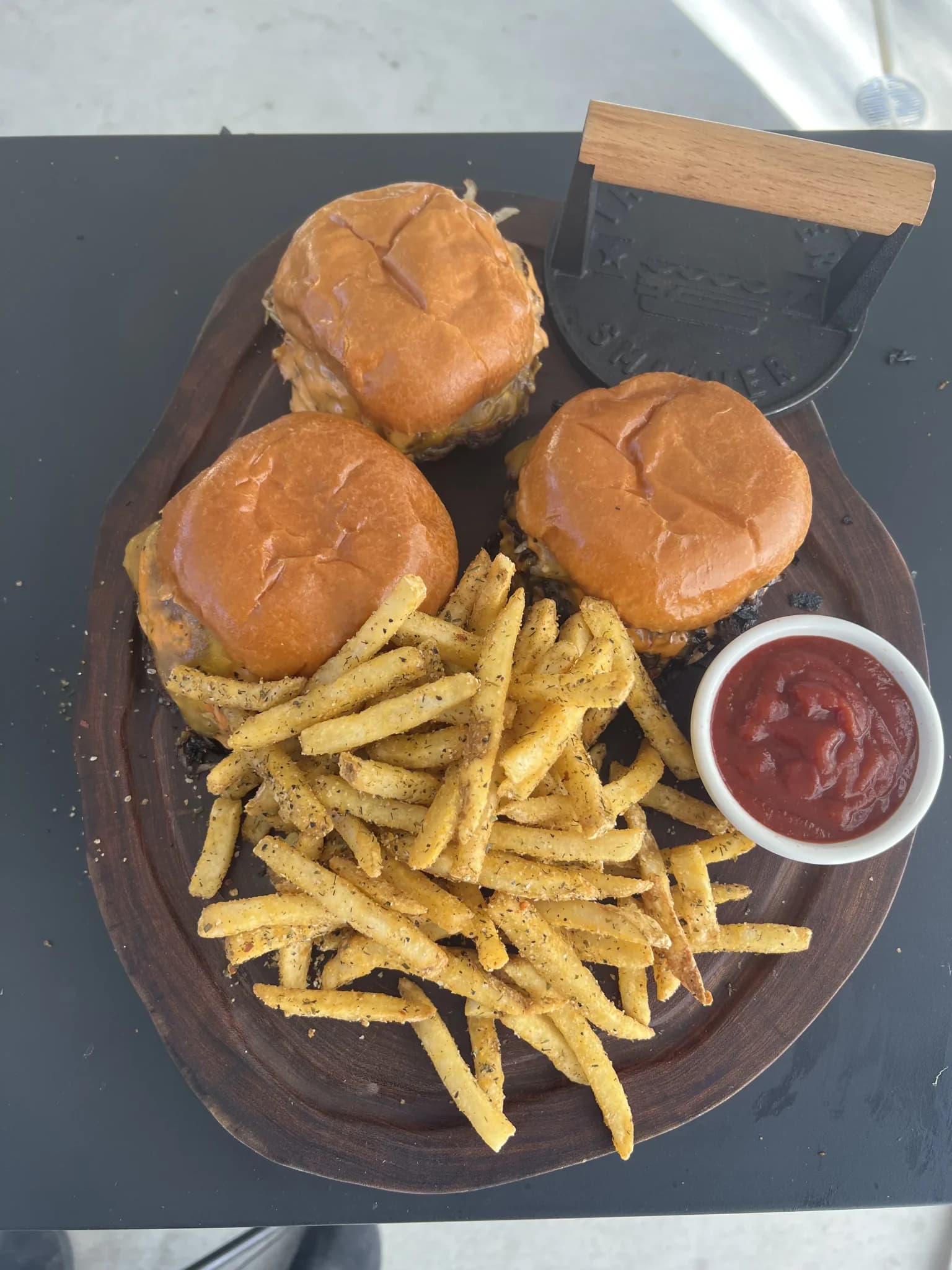 Picture for Smash Burgers W/ Sweet Onion and Buffalo Sauce