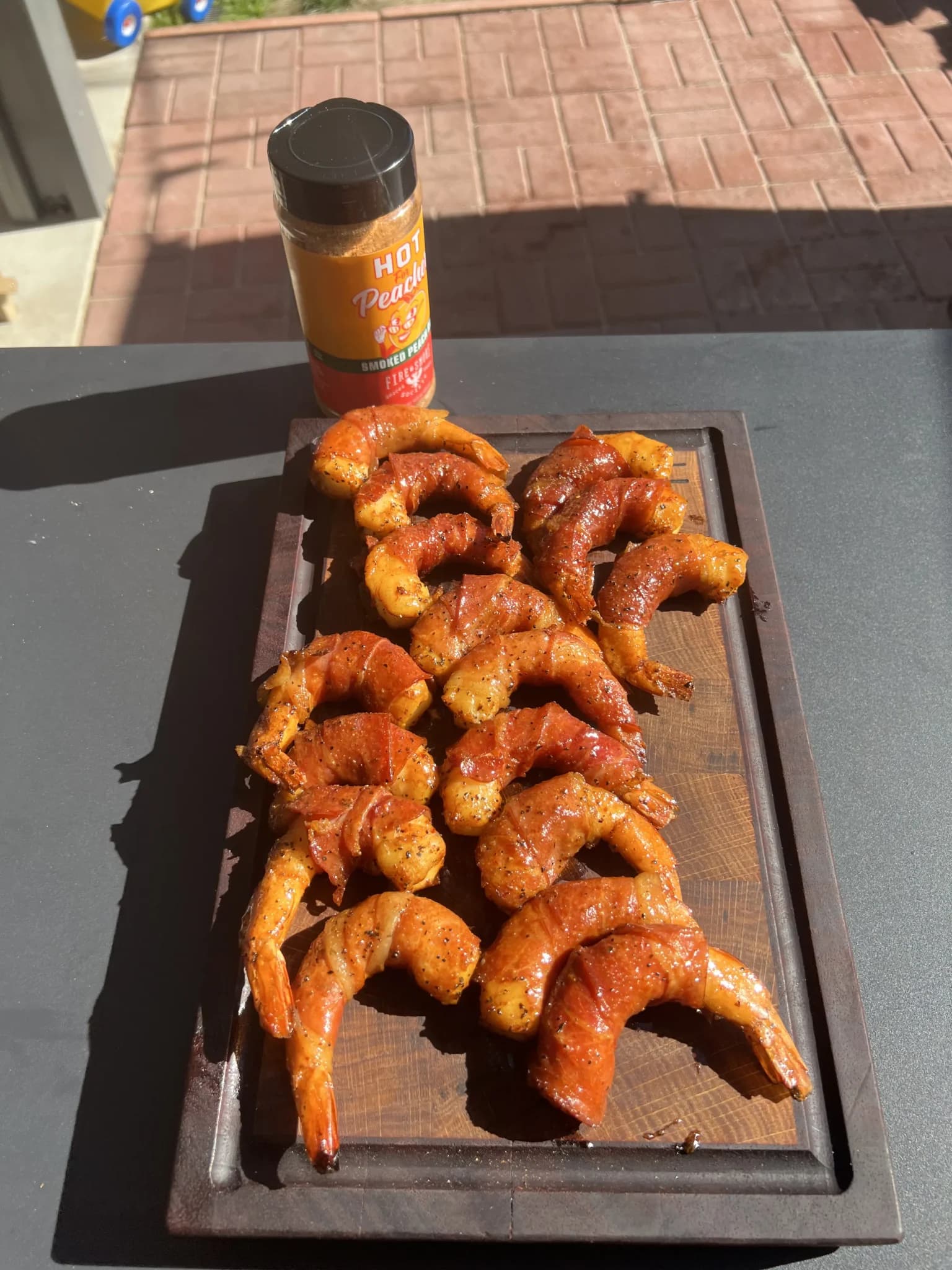 Picture for Honey Butter Smoked Prosciutto Wrapped Shrimp