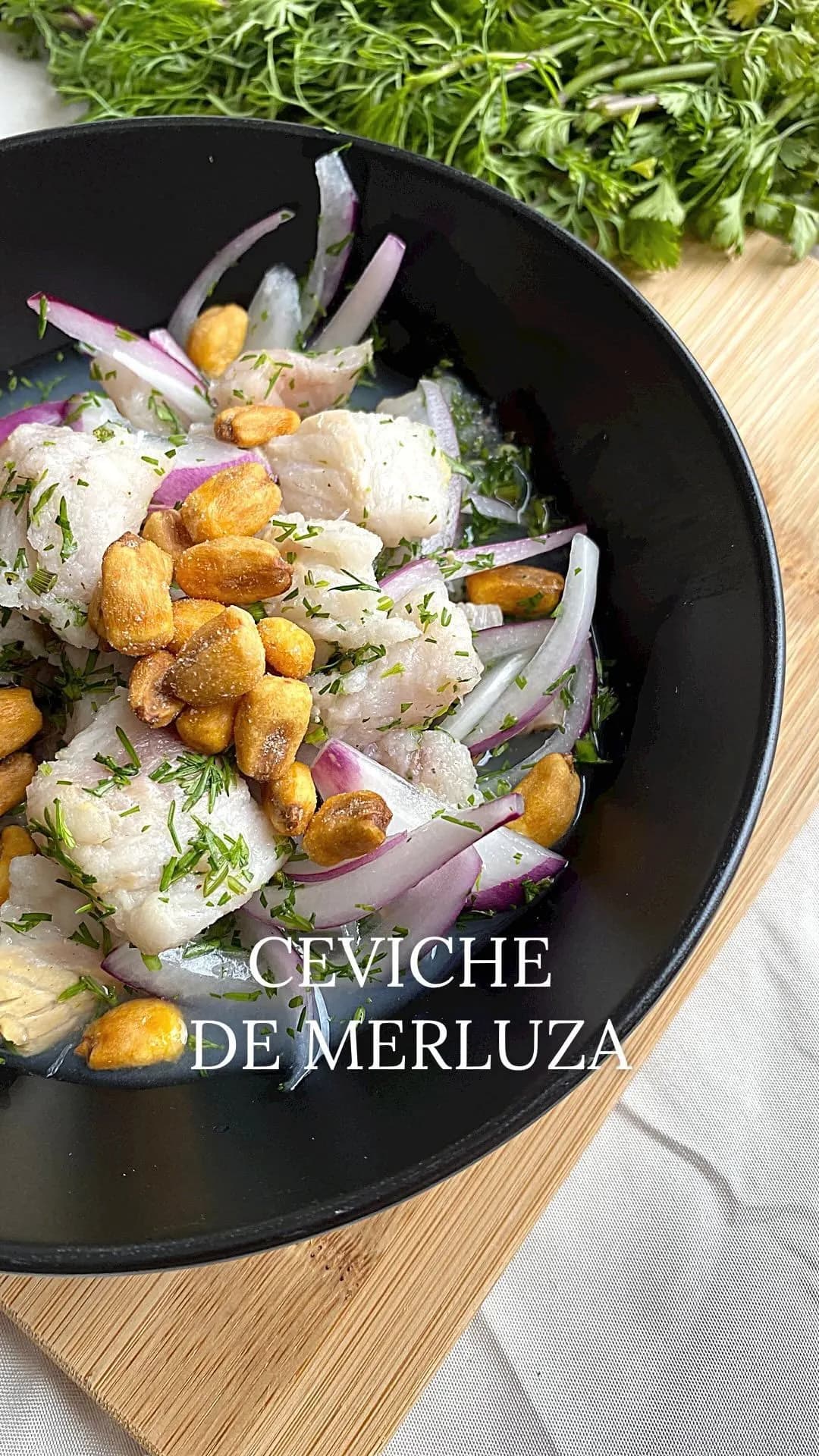 Picture for CEVICHE DE MERLUZA [Hake Ceviche]