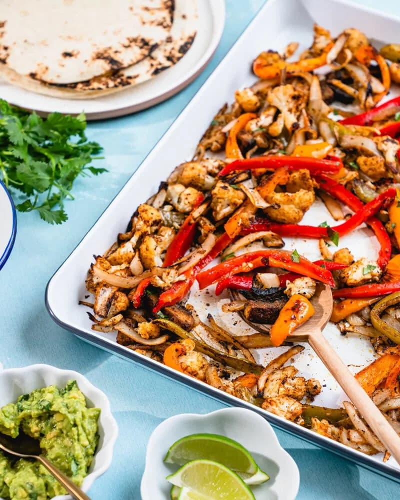 Picture for Cauliflower & Mushroom Fajitas 