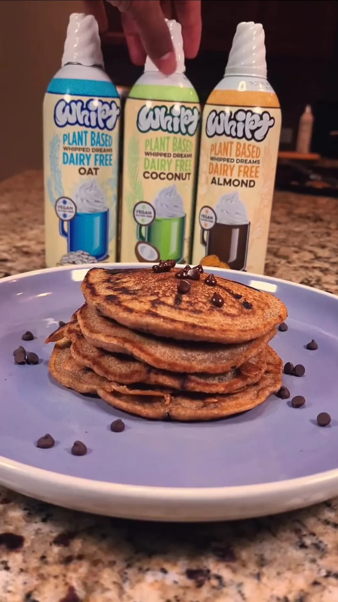 Picture for Vegan Chocolate Chip Pancakes 