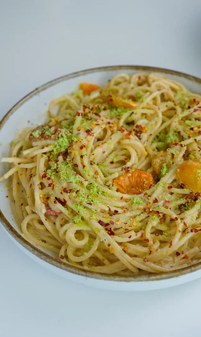 Picture for Lemon Spaghetti with Basil Parmesan
