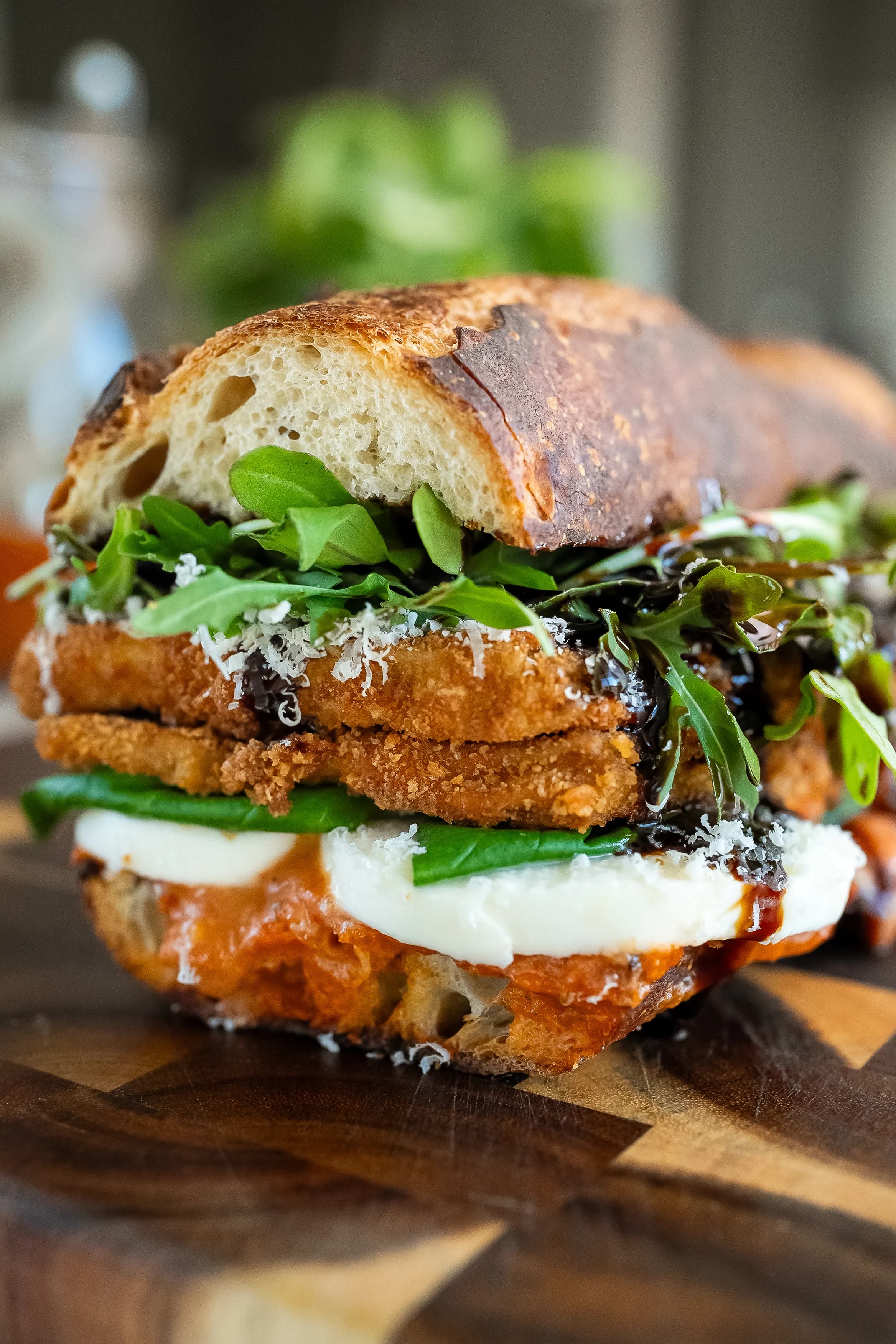 Picture for Crispy Eggplant Parm Sandwich