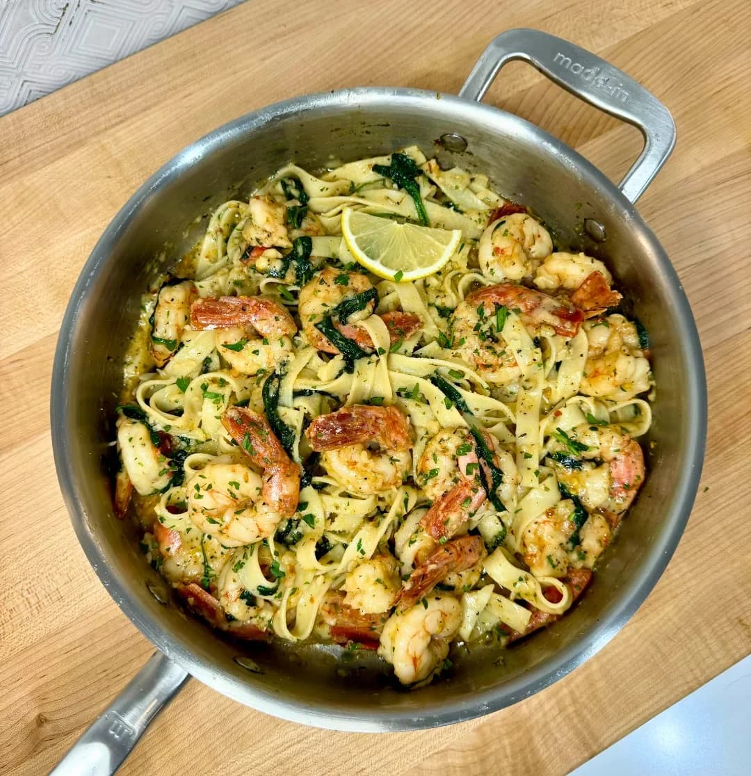 Picture for Lemon Garlic Shrimp Pasta