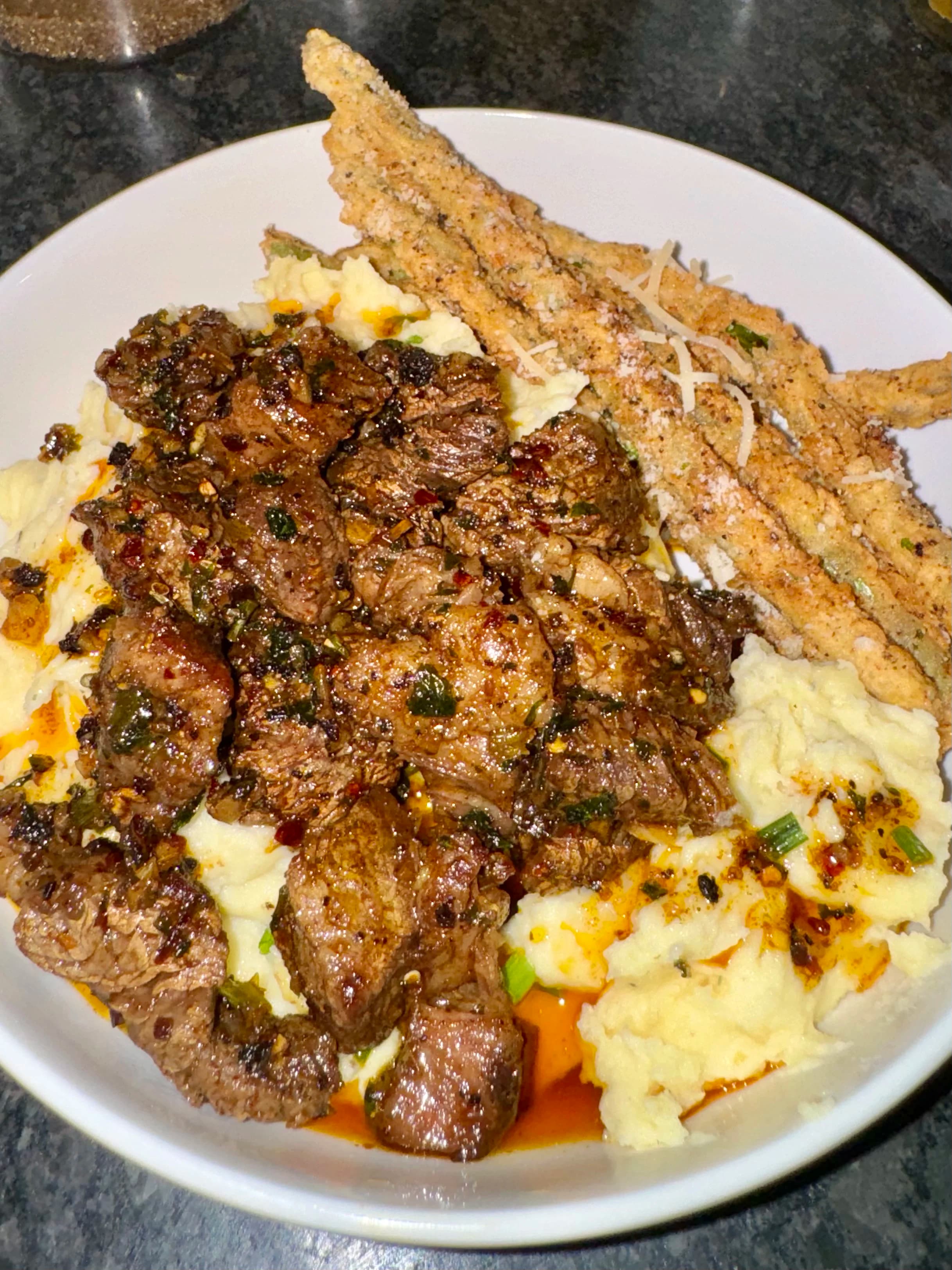 Picture for Cajun Garlic Butter steak bites