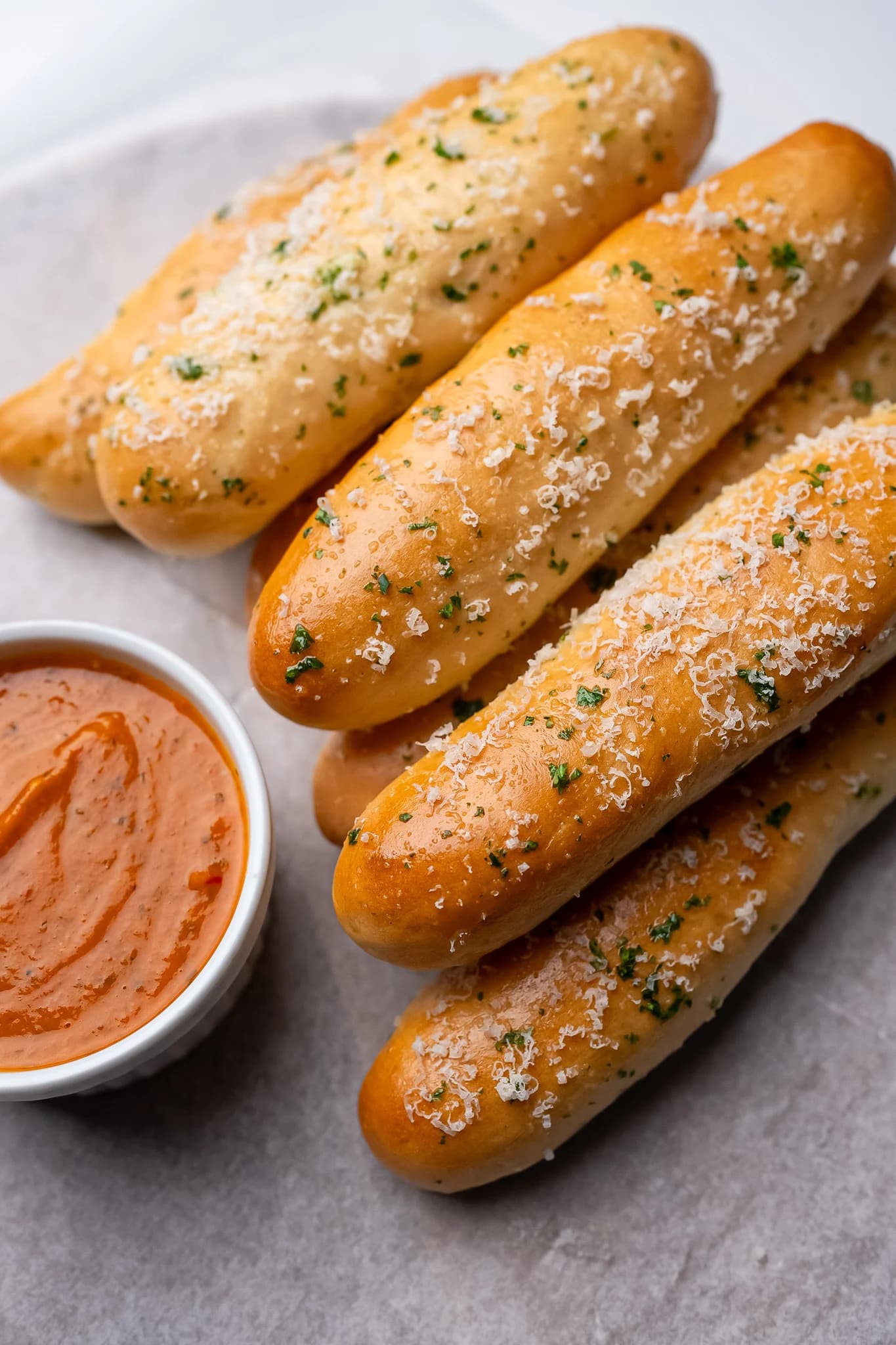Picture for Garlic Breadsticks with Marinara dipping sauce