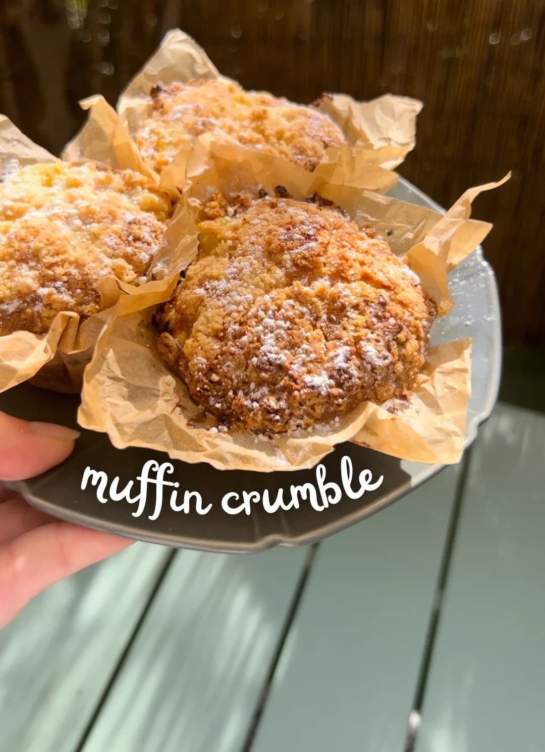Picture for Muffin crumble aux poires