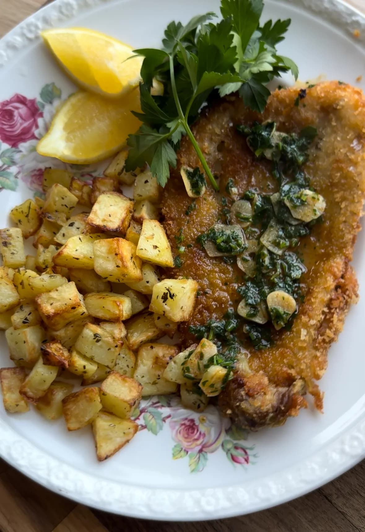 Picture for  Aubergine Schnitzel