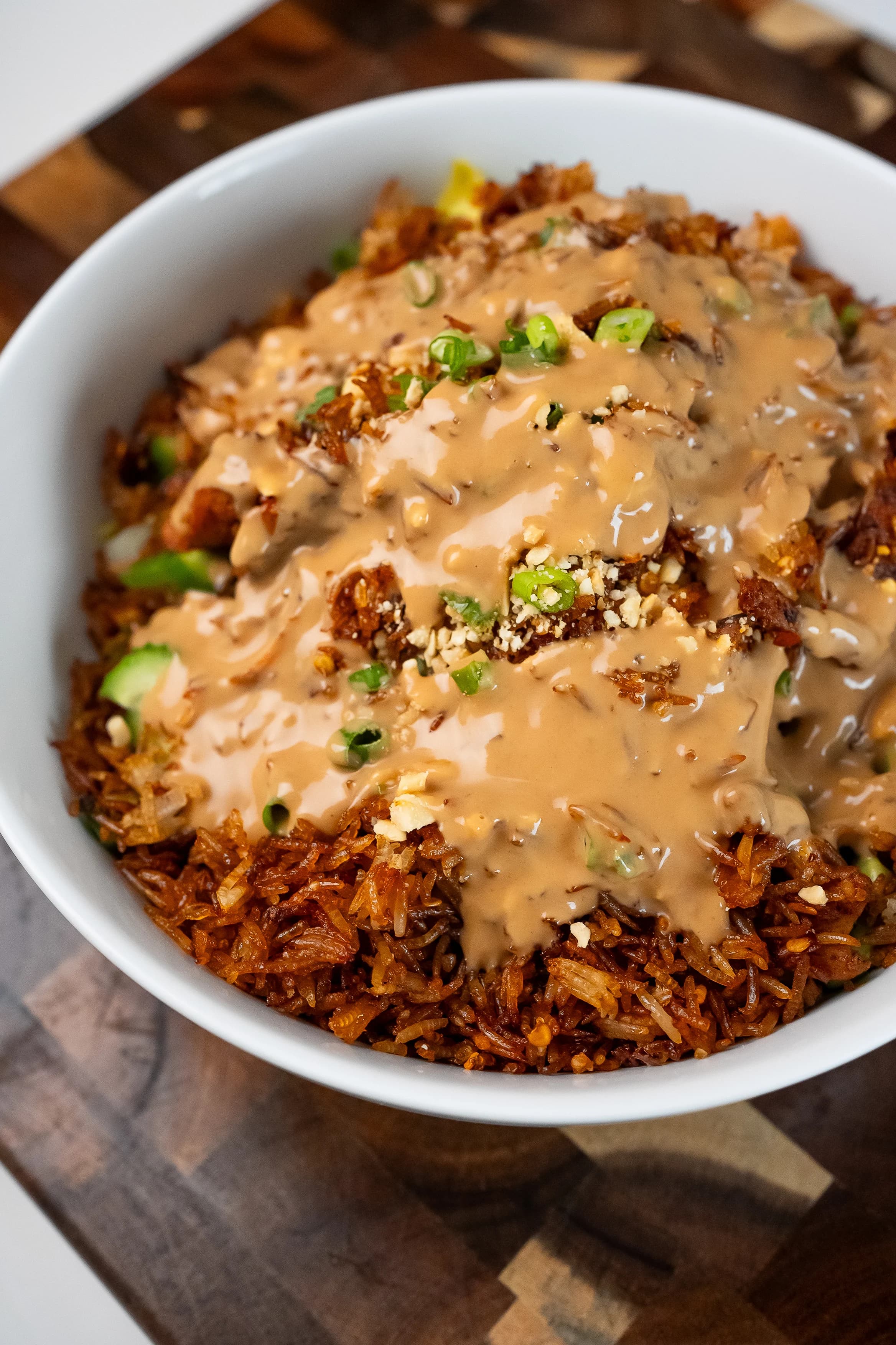 Picture for Chicken Crispy Rice Salad with Peanut Dressing