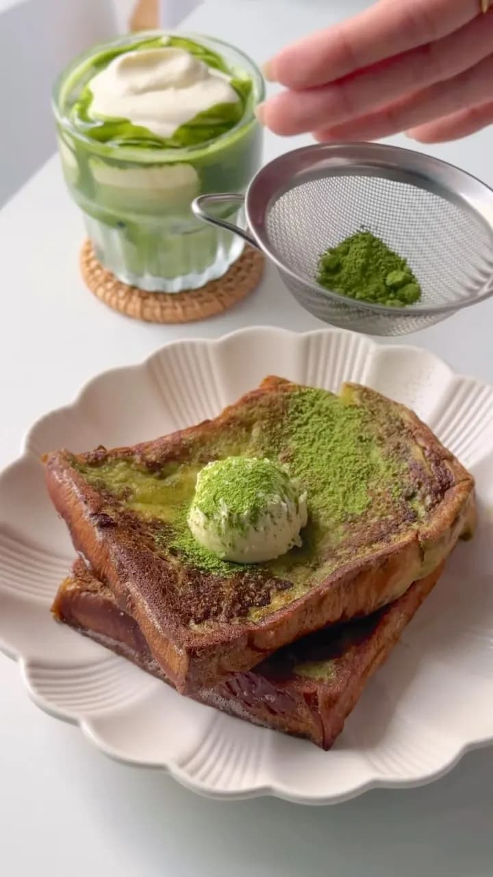 Picture for Matcha French Toast & Matcha Einspanner