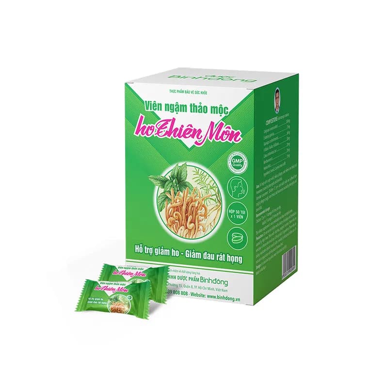 Picture for Viên Ngậm Thảo Mộc Ho Thiên Môn Bình Đông (Hộp 50 viên) – Giải Pháp Hiệu Quả Cho Các Cơn Ho