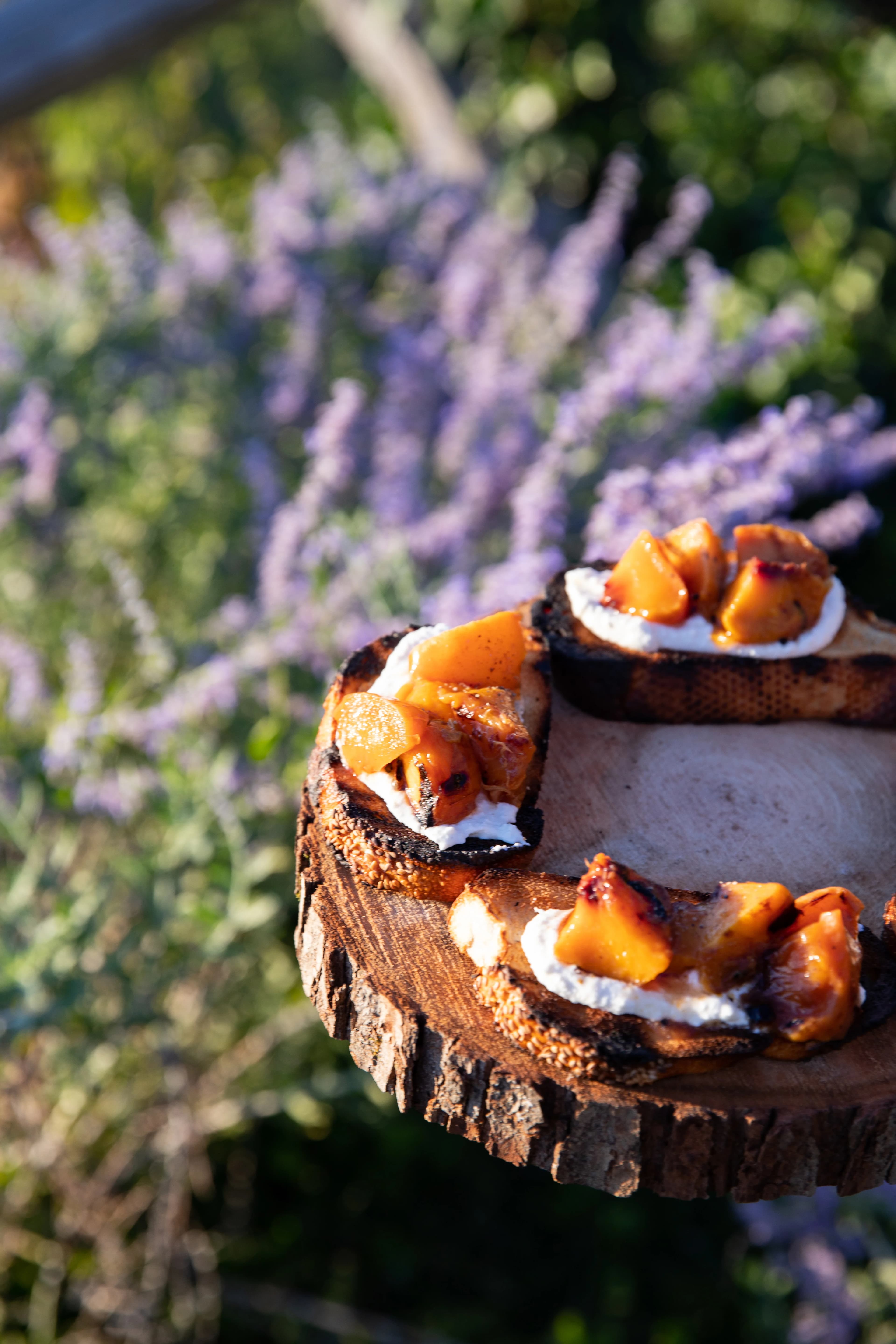 Picture for Roasted Peach & Ricotta Toast