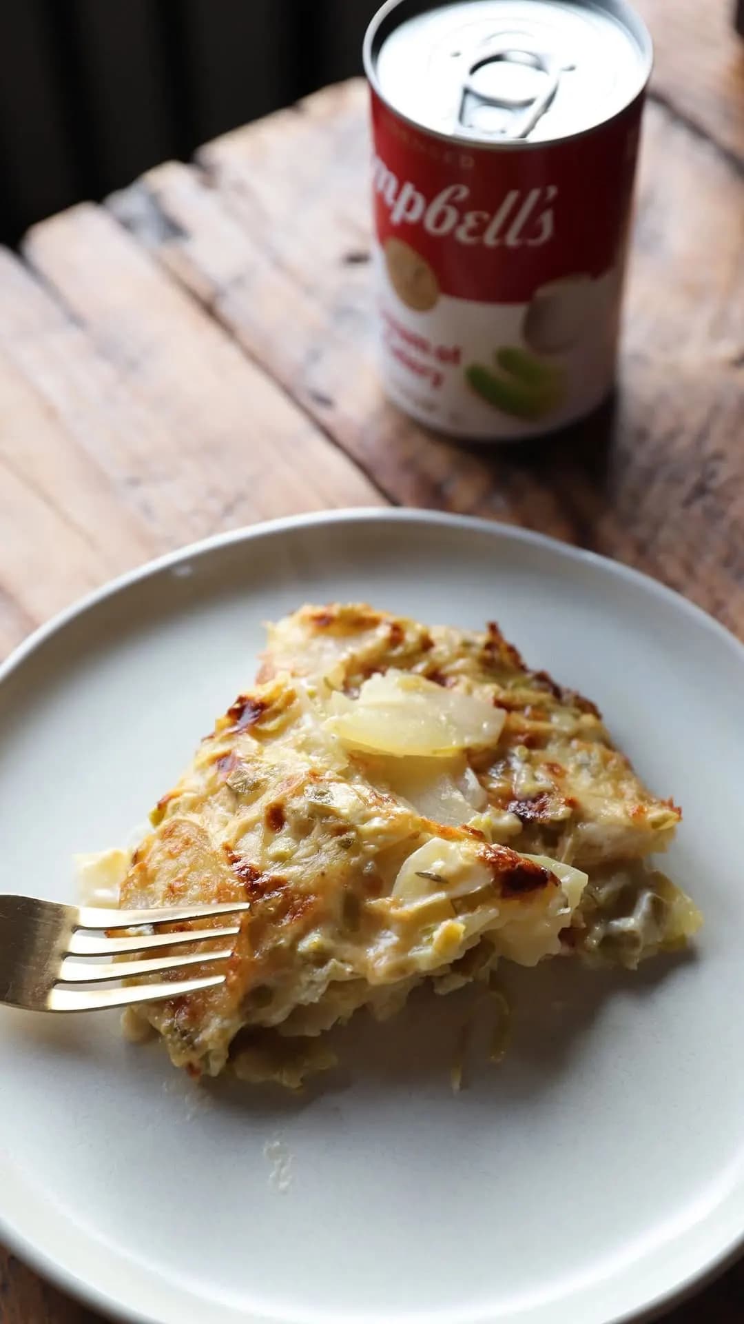 Picture for Easy Cheesy Potato Leek Gratin
