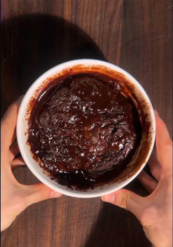 Picture for Microwave Chocolate Fudge Cake