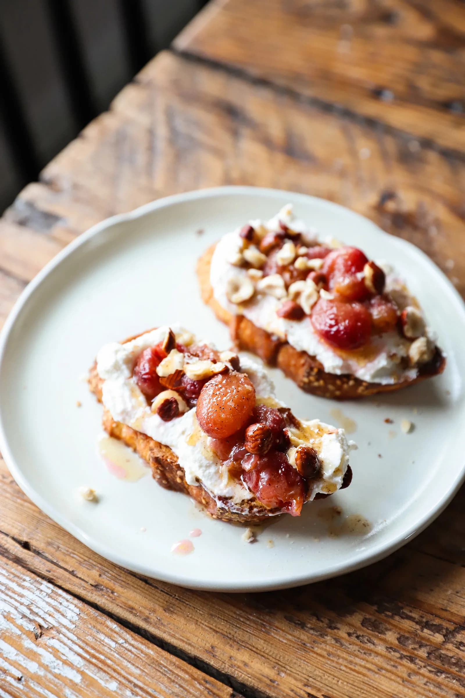 Picture for Roasted Grapes & Ricotta Toast