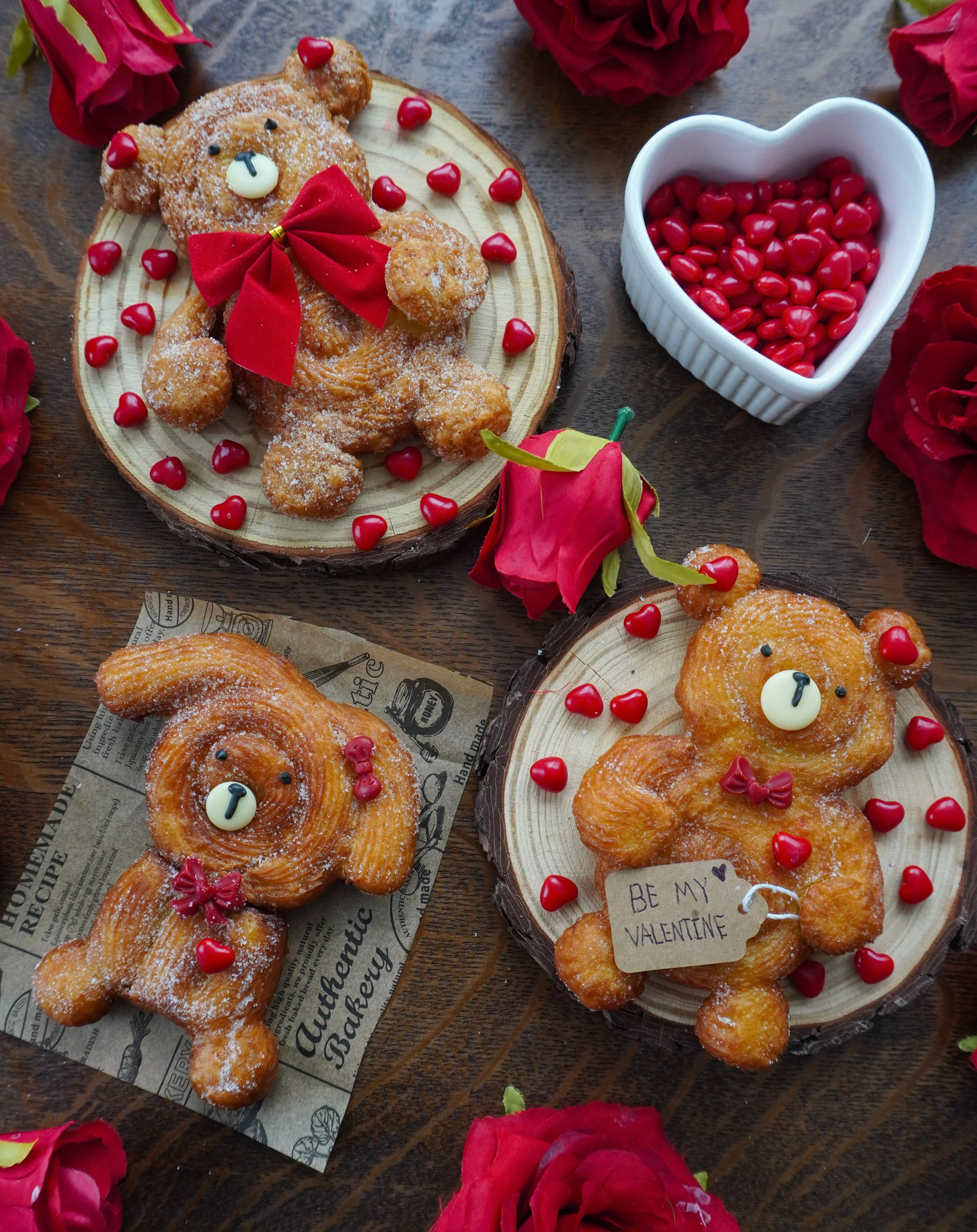 Picture for Bear valentines churros 
