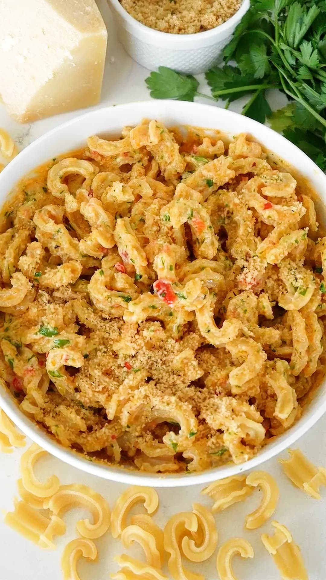 Picture for Spicy Garlic Bread Pasta 